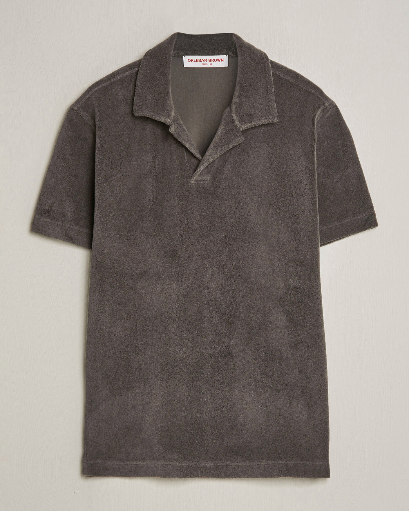 Herre | Polotrøjer | Orlebar Brown | Terry Resort Polo Elephant Grey
