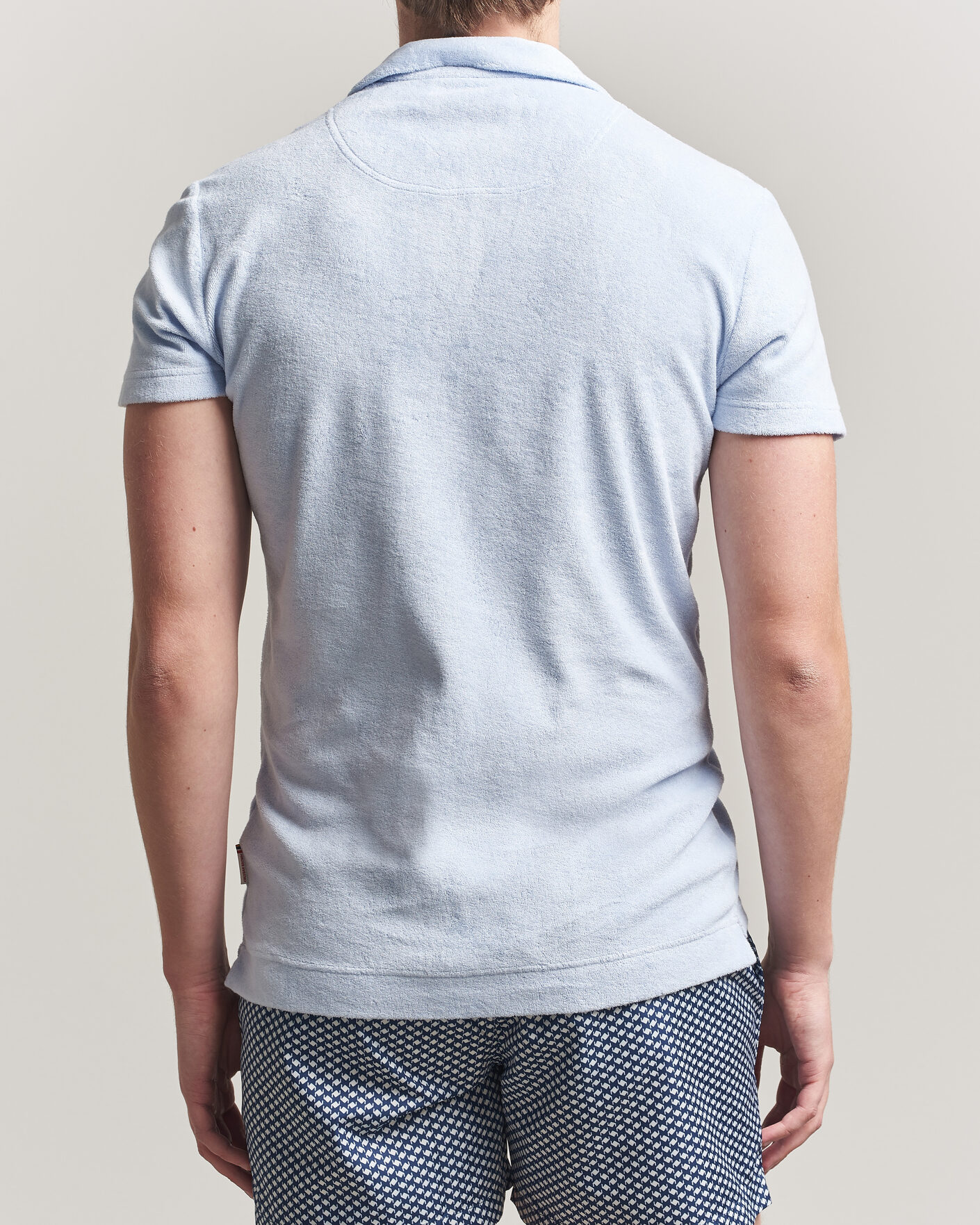 Herre | Polotrøjer | Orlebar Brown | Terry Polo Surfside Blue