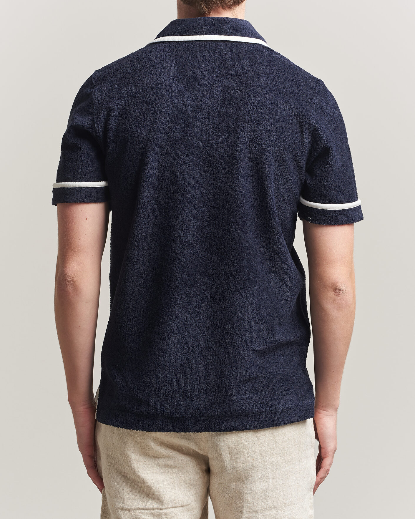 Herre | Polotrøjer | Orlebar Brown | Ellery Towelling Polo Night Iris