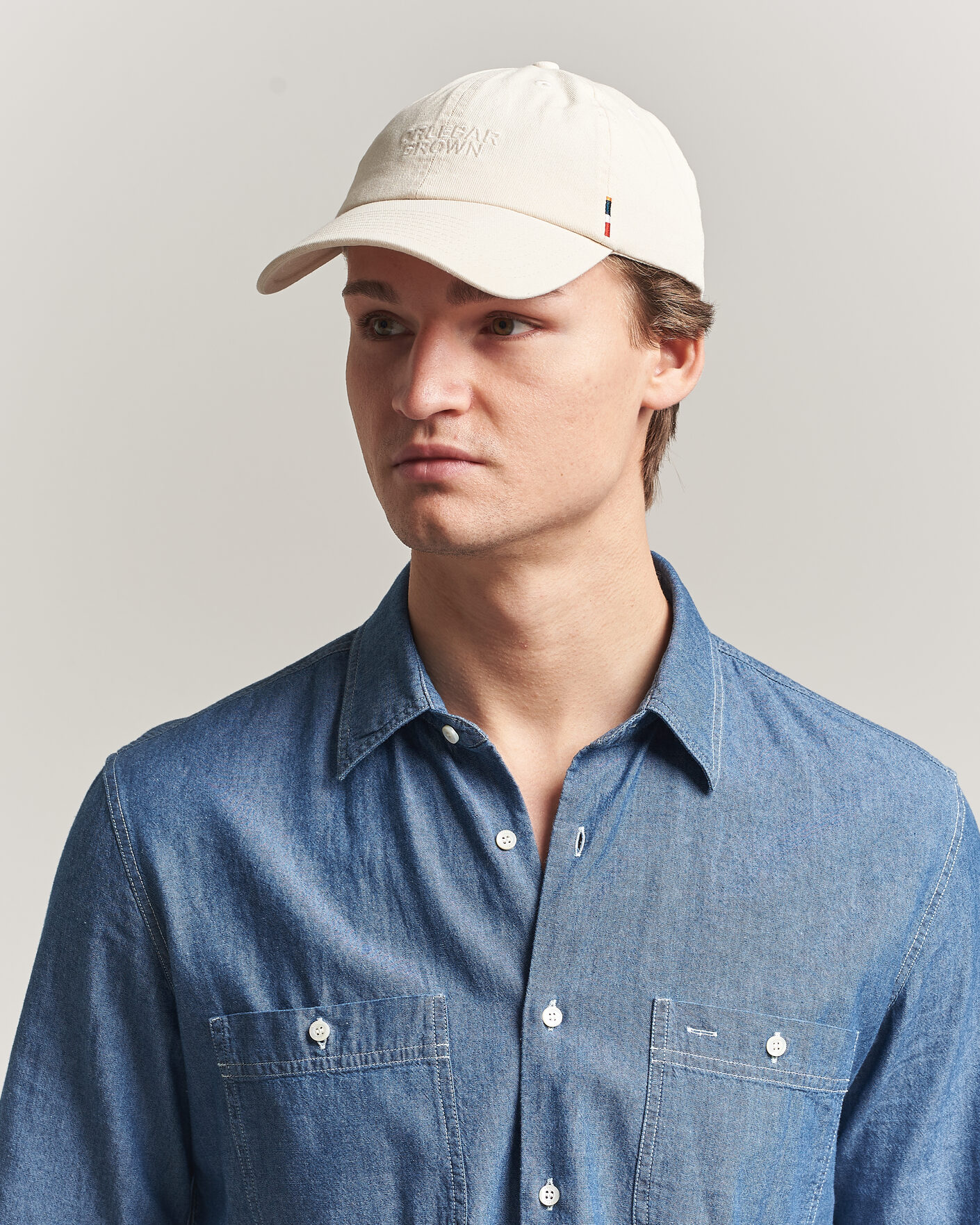 Herre | Hatte & kasketter | Orlebar Brown | Berney Cotton Cap Chai