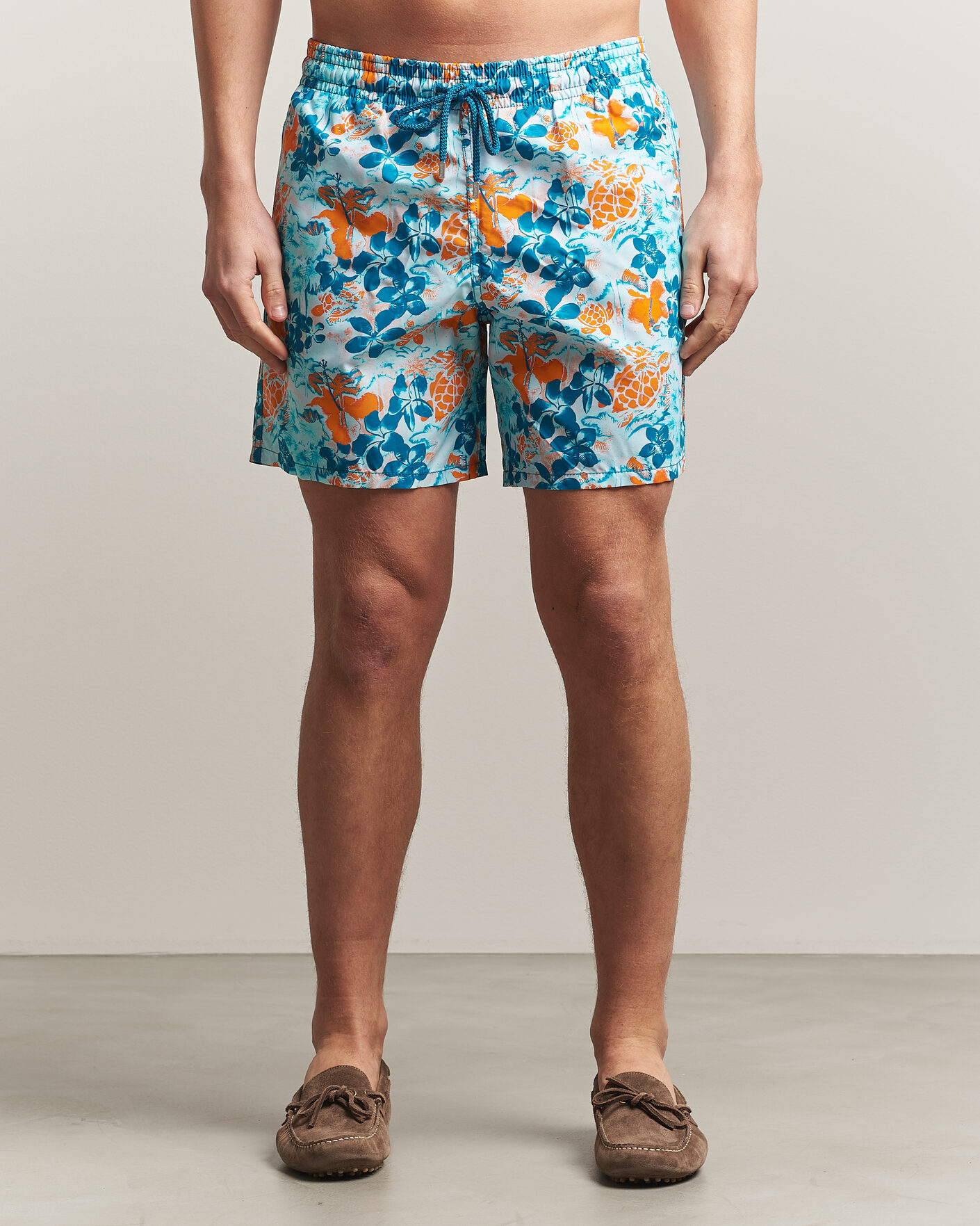 Herre | Badebukser | Vilebrequin | Moorea Swimshorts Coin Coin