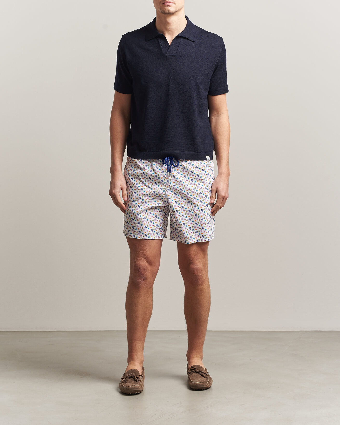 Herre | Badebukser | Vilebrequin | Moorea Swimshorts Blanc