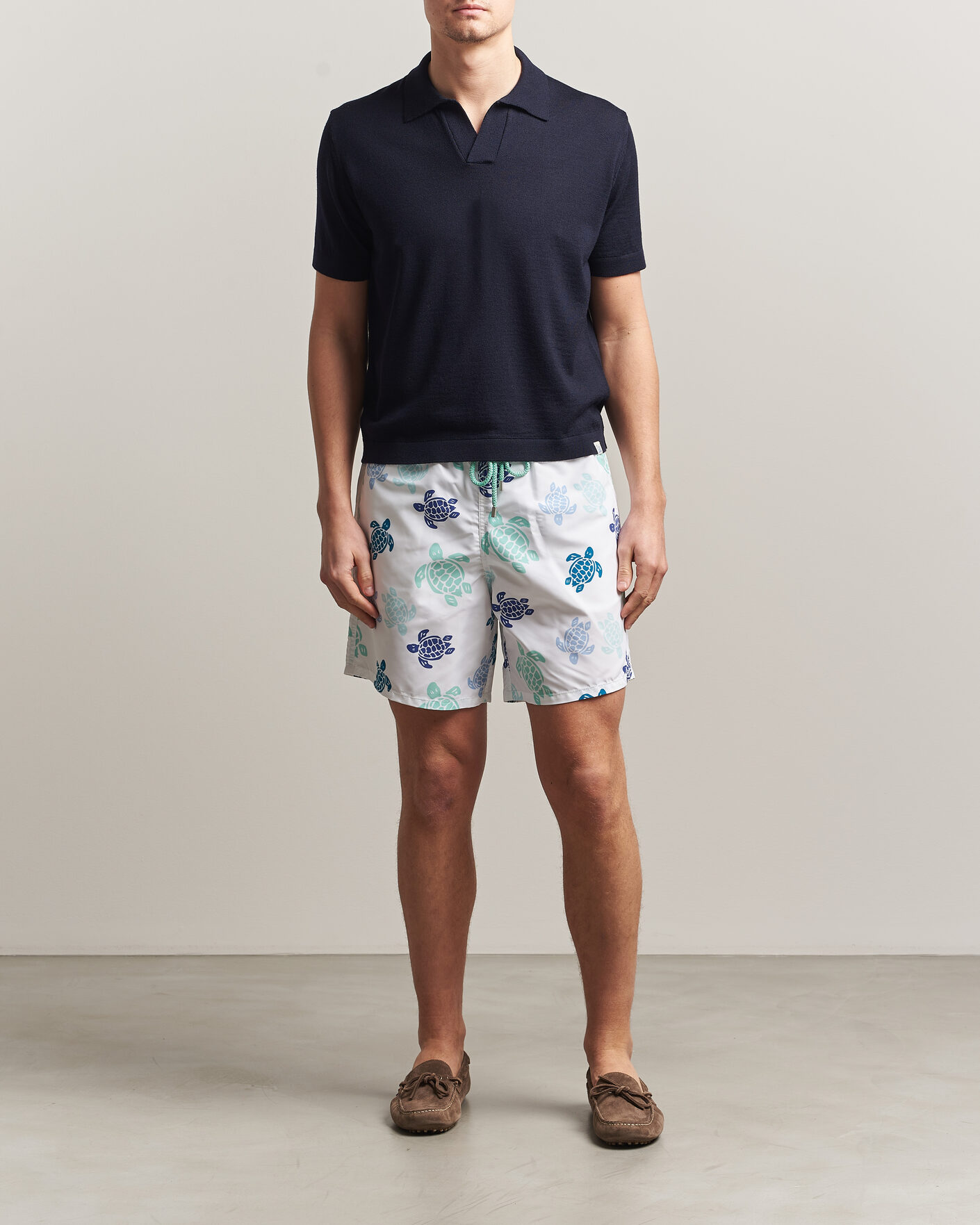 Herre | Badebukser | Vilebrequin | Moorea Swimshorts Blanc