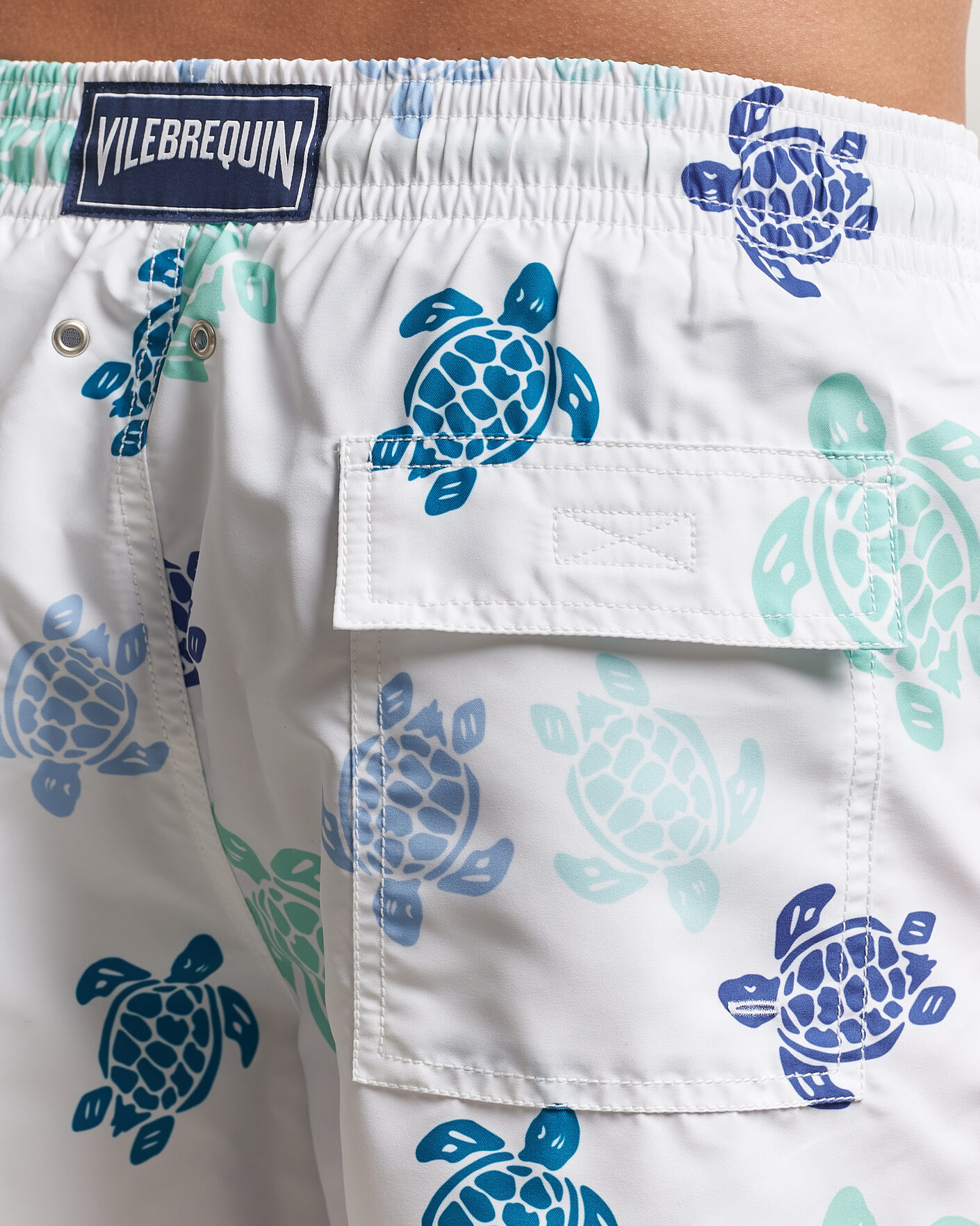 Herre | Badebukser | Vilebrequin | Moorea Swimshorts Blanc