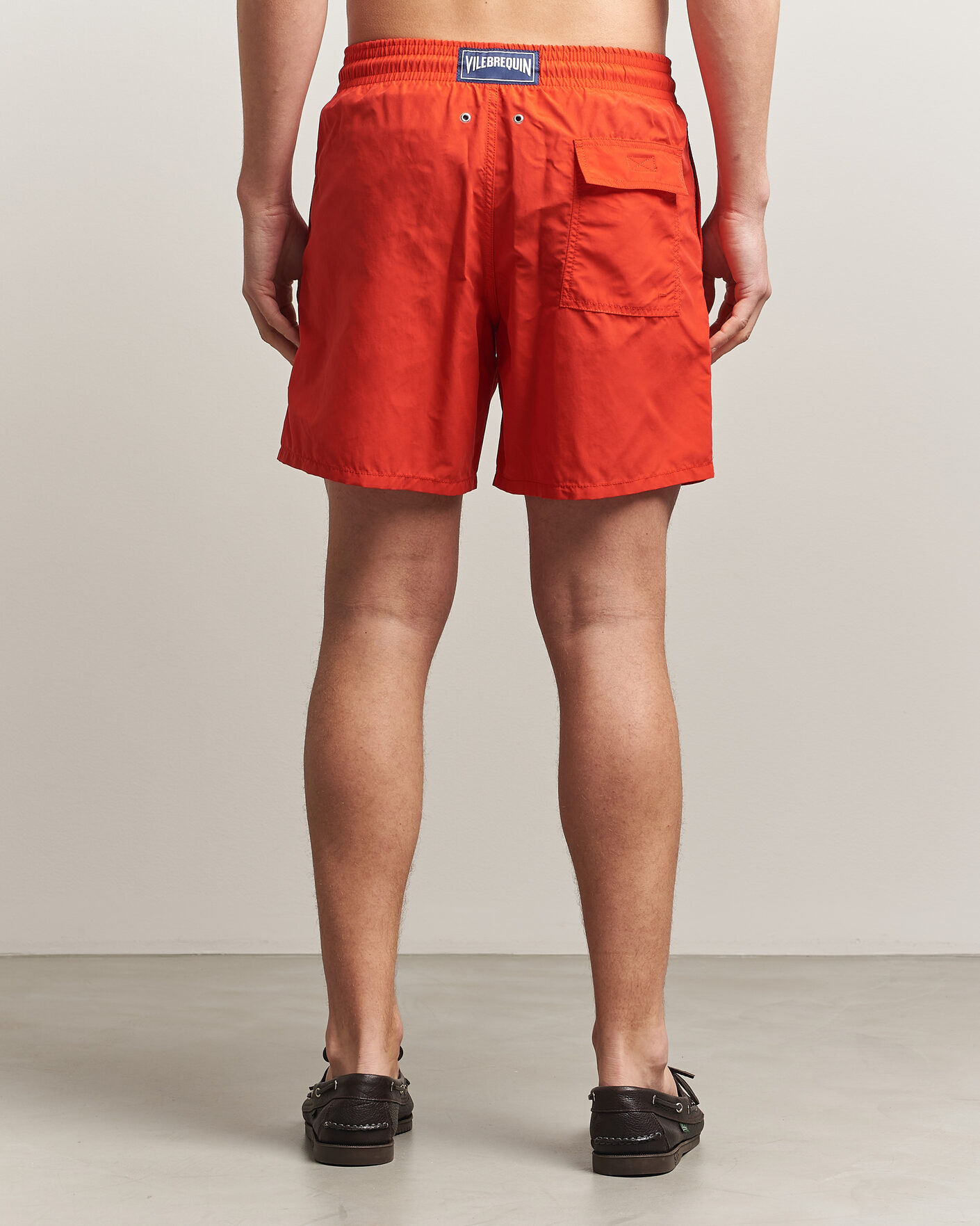 Herre | Badebukser | Vilebrequin | Moorea Swimshorts Coquelicot