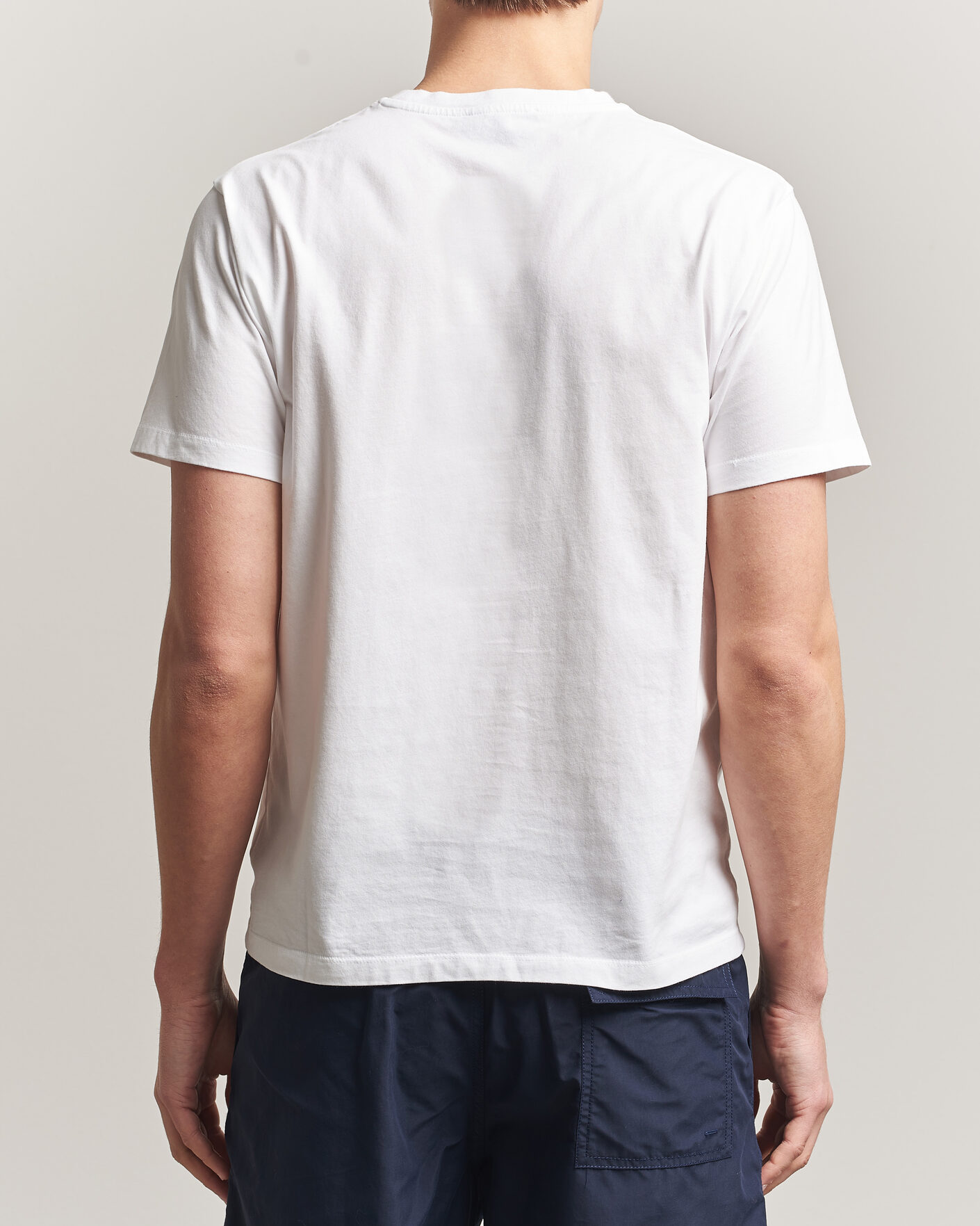 Herre | T-Shirts | Vilebrequin | Embroidered Crew Neck T-Shirt Blanc