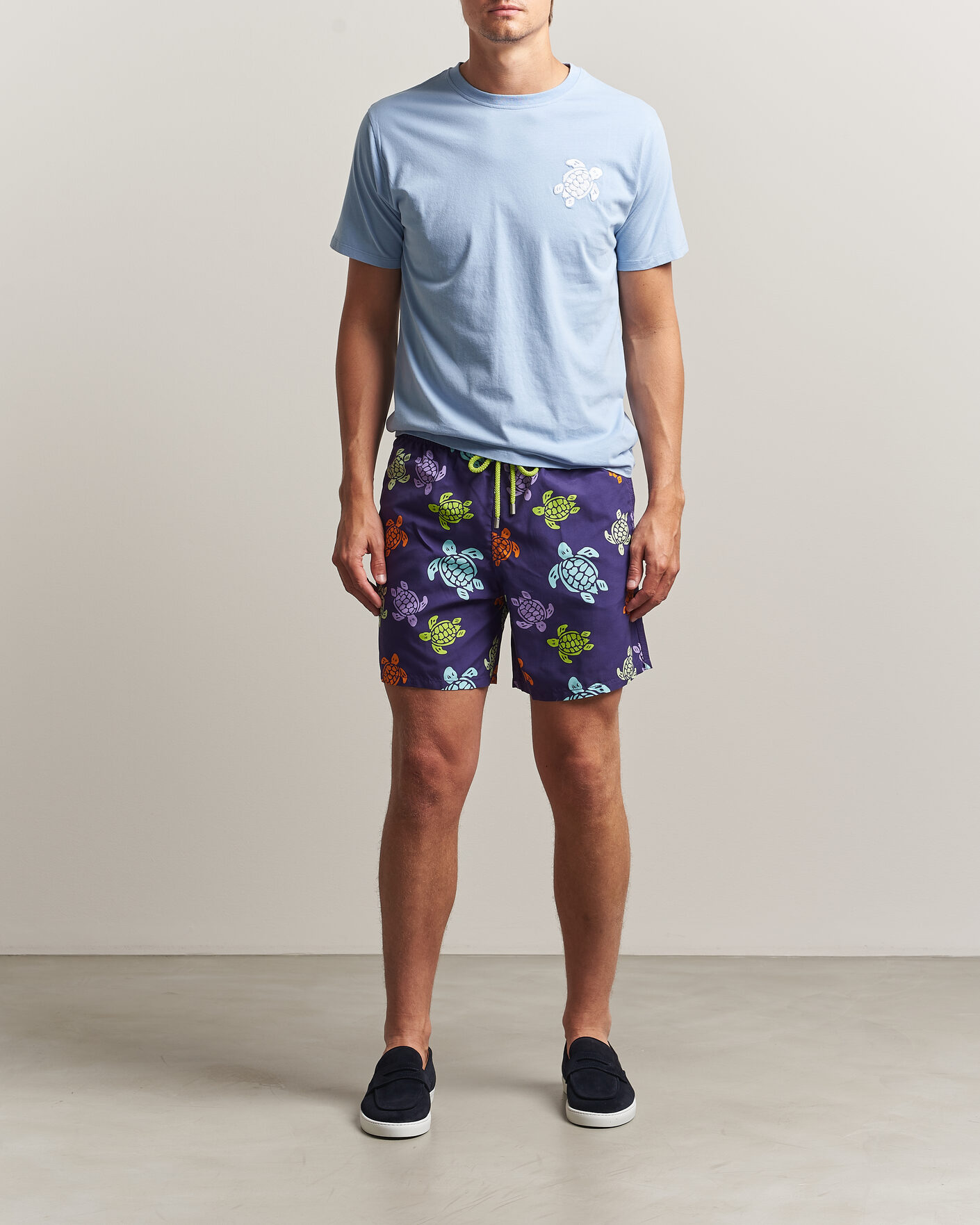 Herre | Badebukser | Vilebrequin | Moka Swimshorts Violette