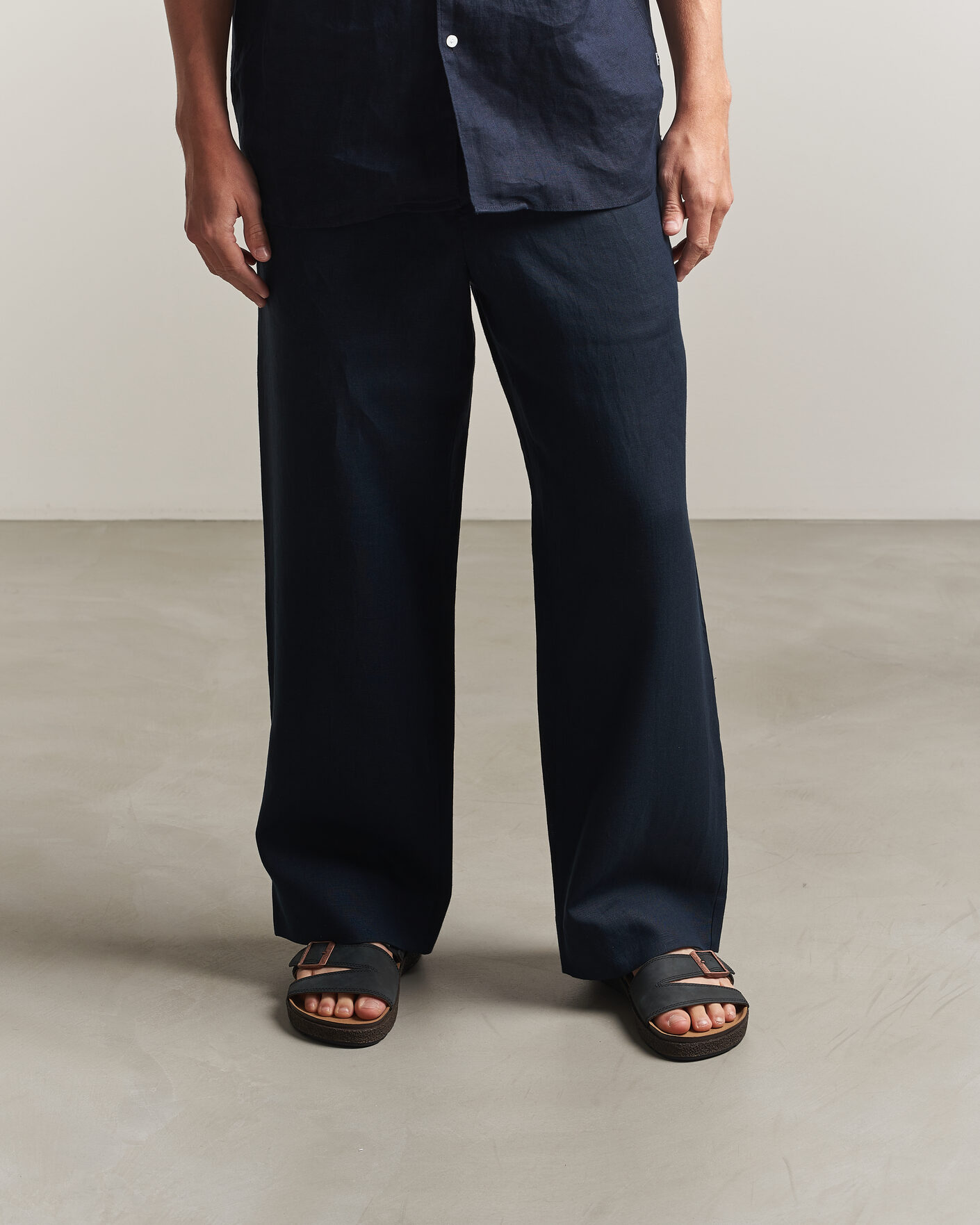 Herre | Sandaler & Hjemmesko | Blundstone | 2693 Aerocork Leather Sandal Rustic Black