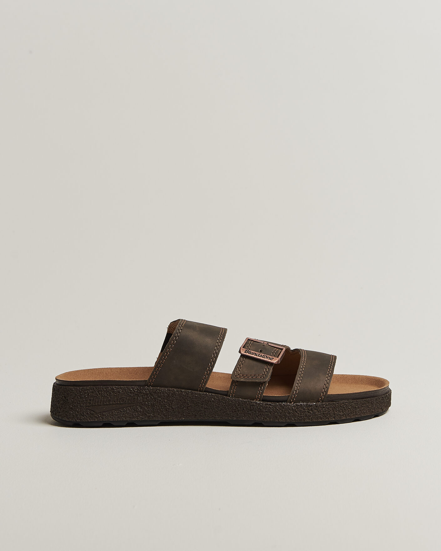 Herre | Sandaler & Hjemmesko | Blundstone | 2694 Aerocork Leather Sandal Rustic Brown