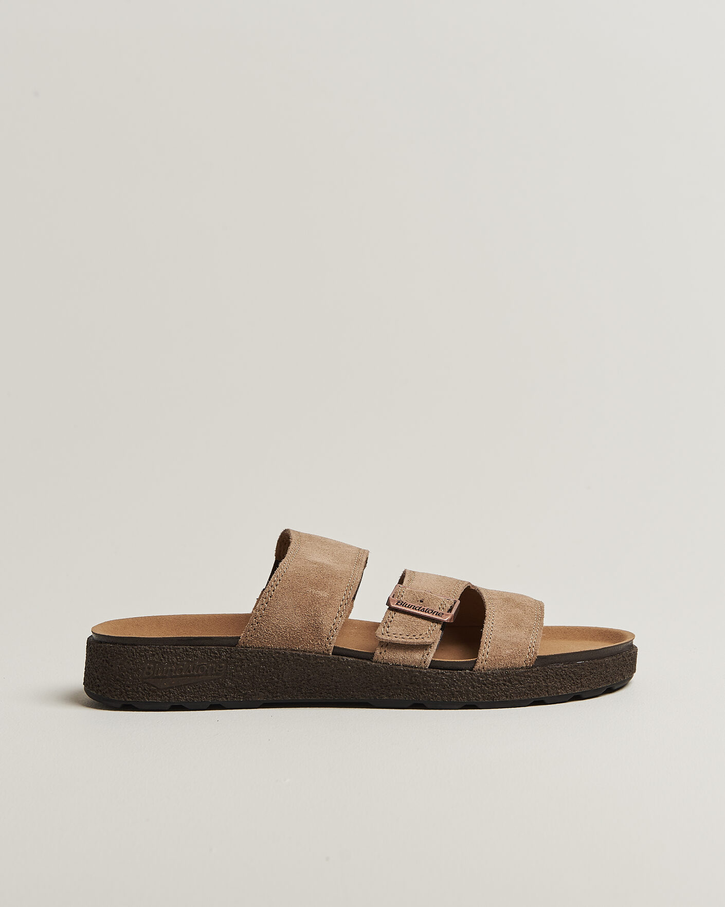 Herre | Sandaler & Hjemmesko | Blundstone | 2699 Aerocork Suede Sandal Sand