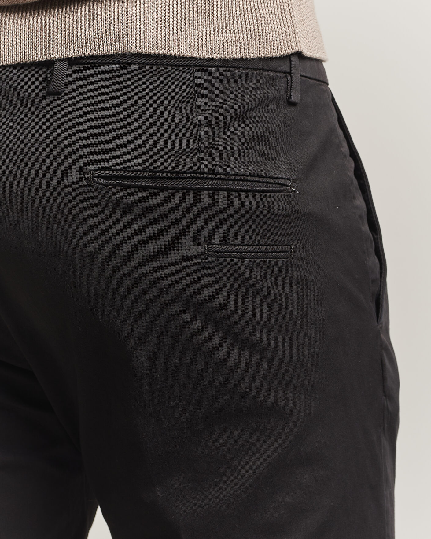 Herre | Bukser | Briglia 1949 | Slim Fit Cotton Chinos Black