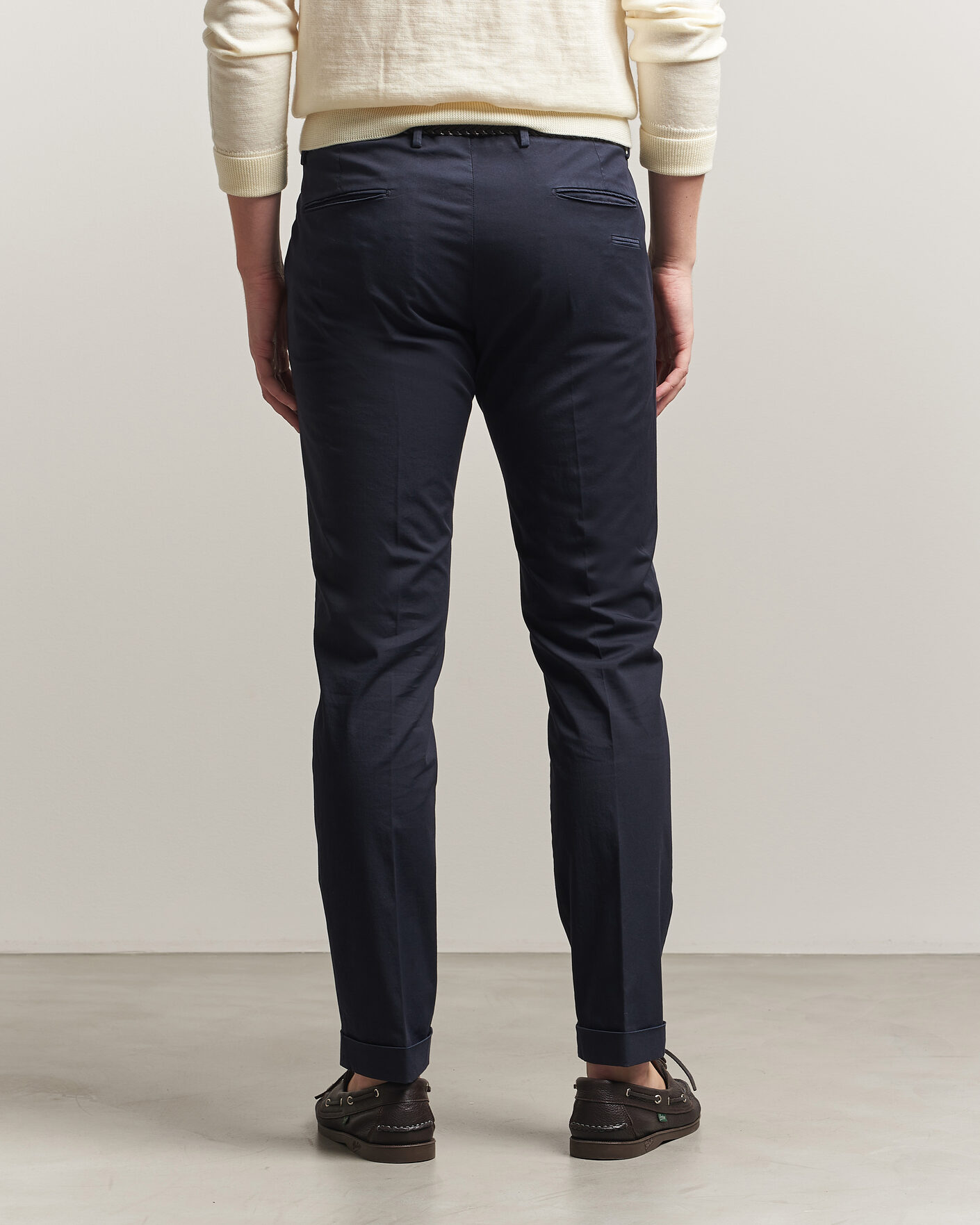 Herre | Bukser | Briglia 1949 | Slim Fit Cotton Chinos Navy