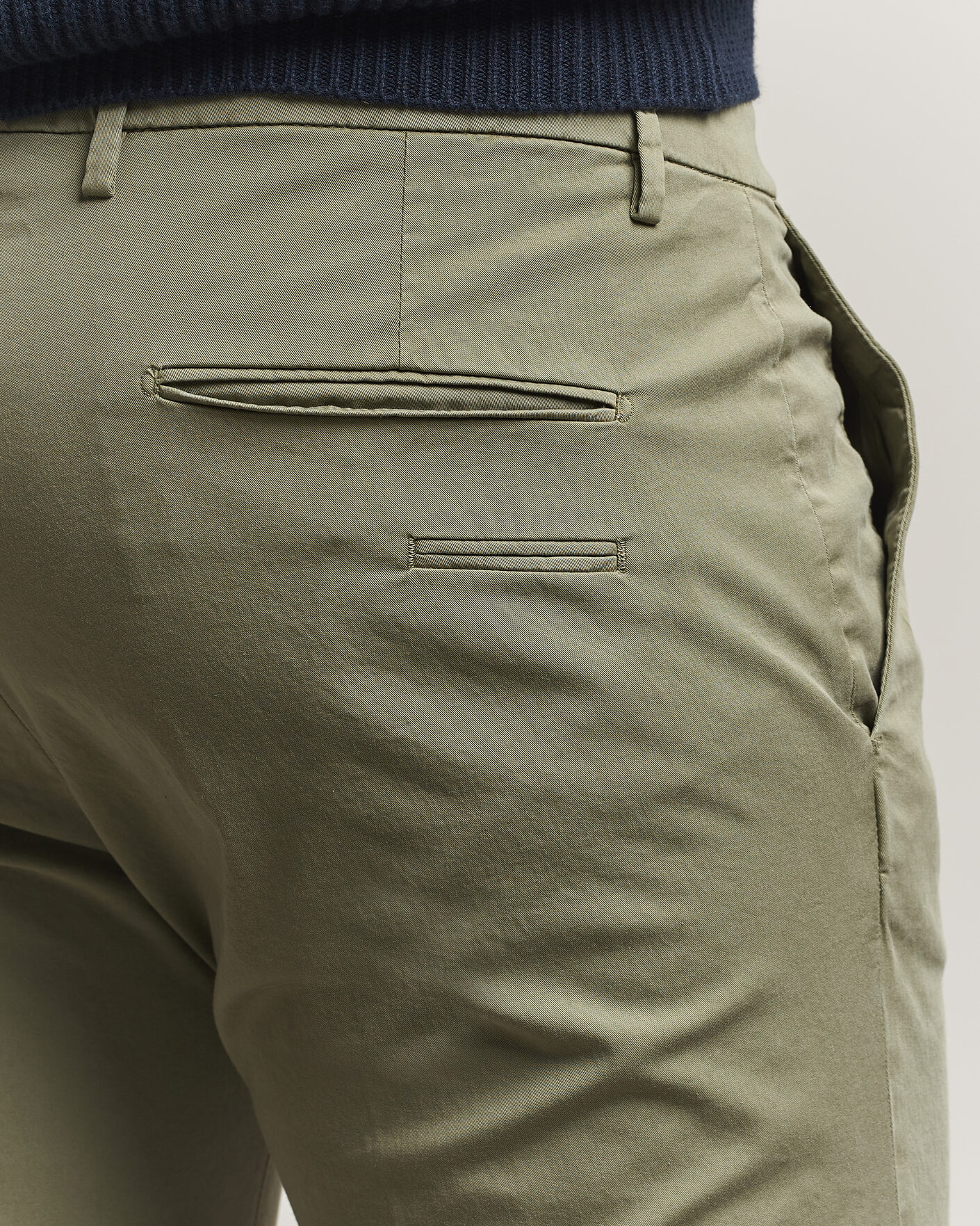 Herre | Bukser | Briglia 1949 | Slim Fit Cotton Chinos Olive
