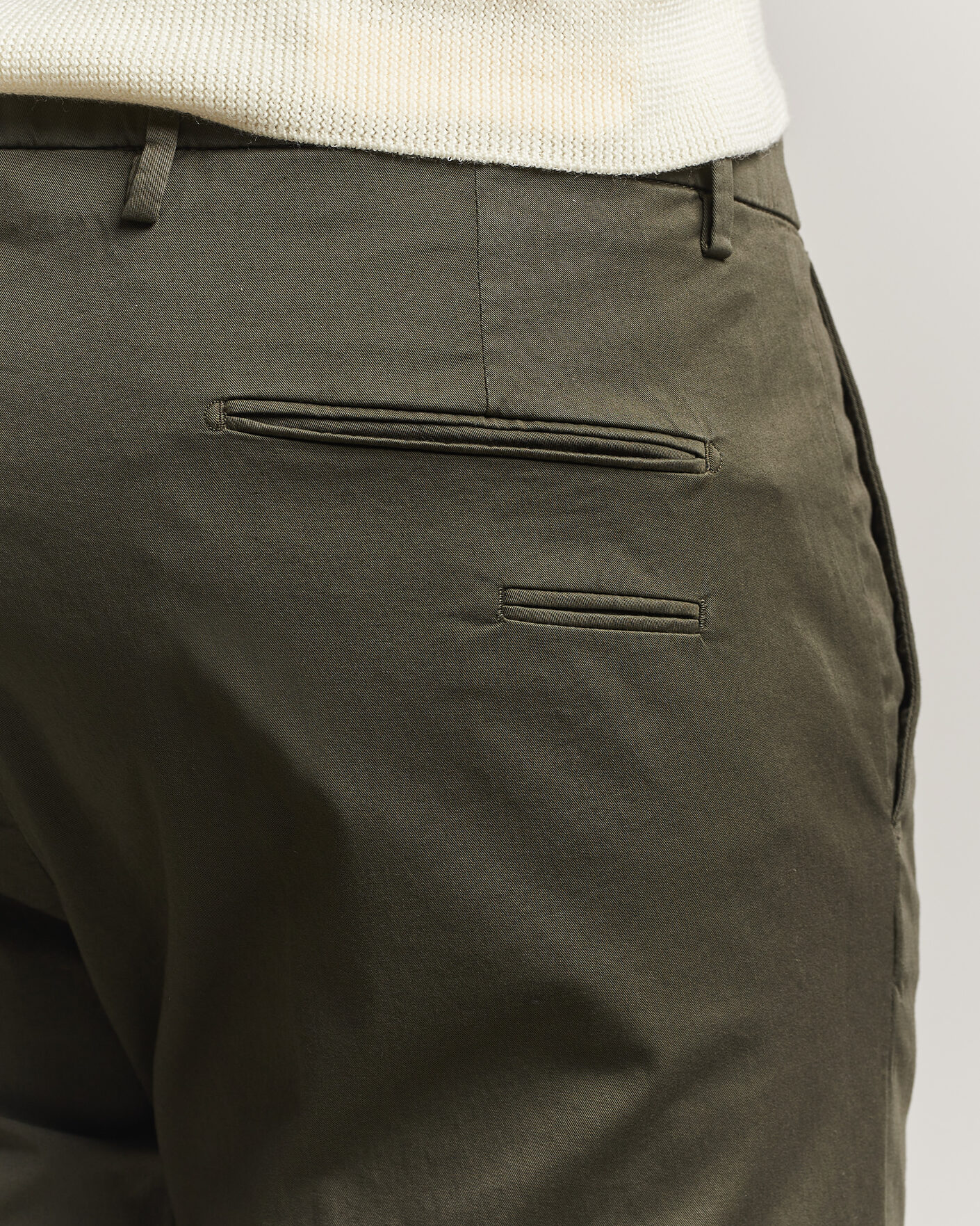 Herre | Bukser | Briglia 1949 | Slim Fit Cotton Chinos Dark Green