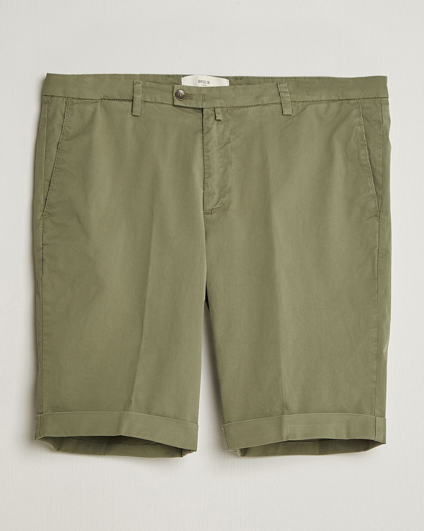 Herre | Shorts | Briglia 1949 | Cotton Stretch Shorts Olive