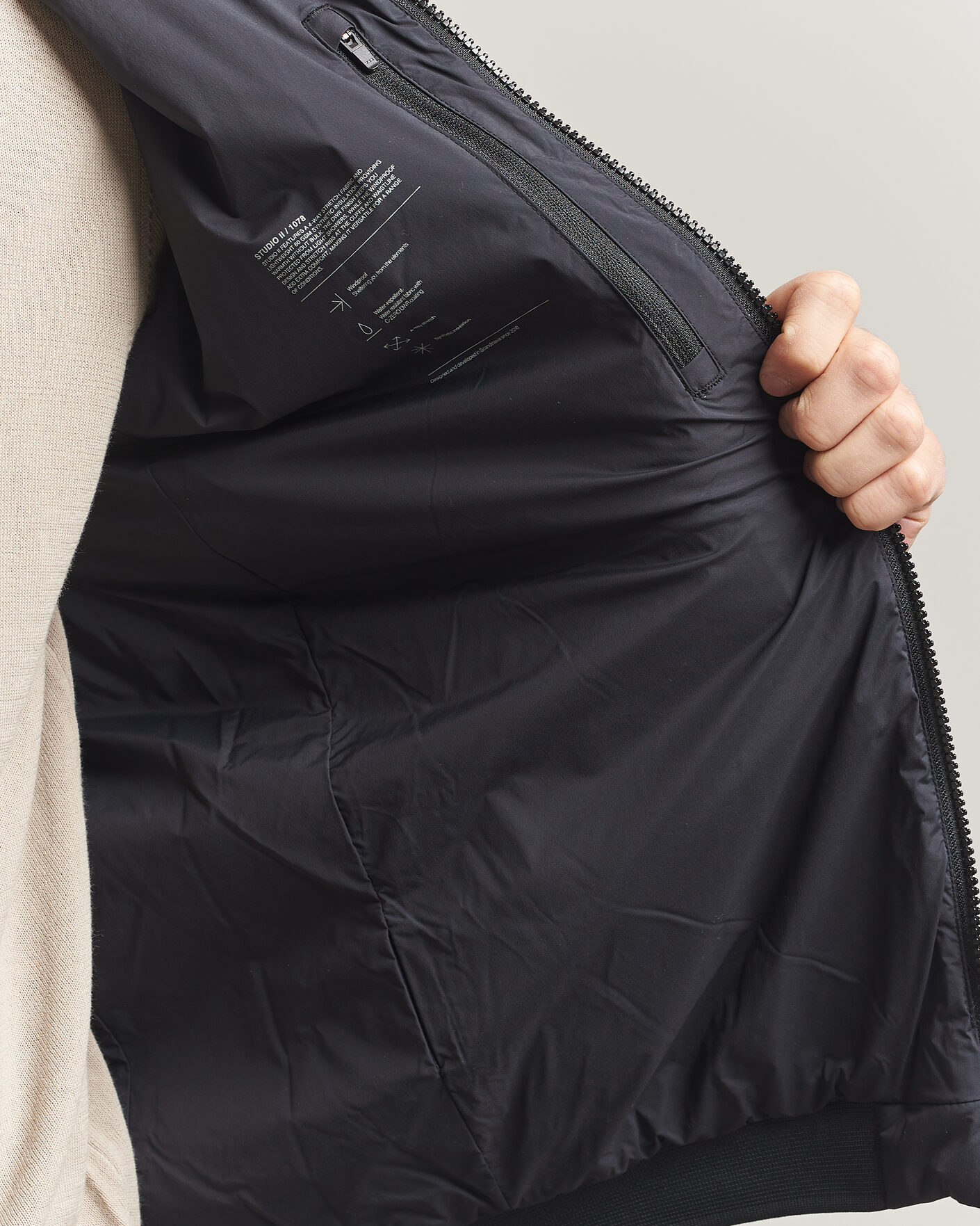 Herre | Jakker | Scandinavian Edition | Studio II Lightweight Jacket Graphite