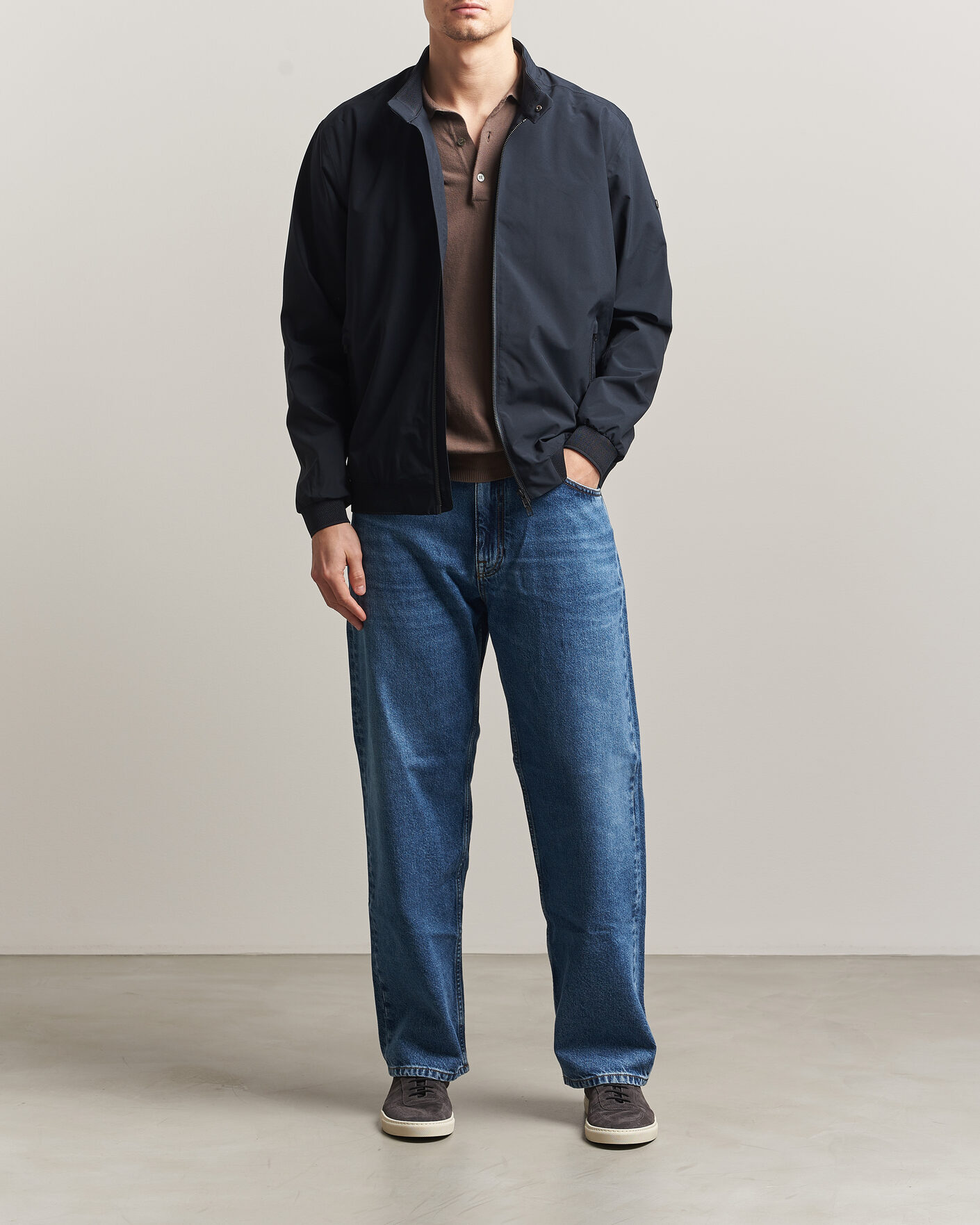 Herre | Jakker | Scandinavian Edition | Plain II Waterproof Jacket Midnight Blue