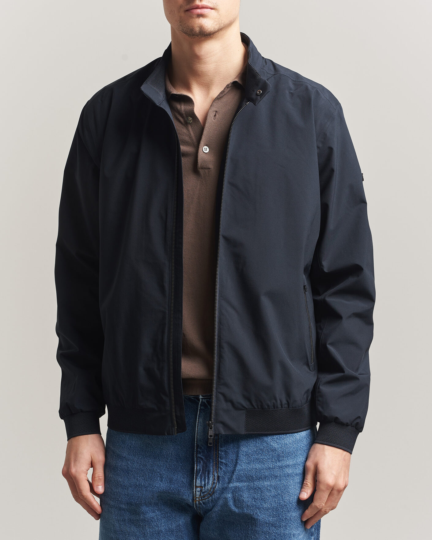 Herre | Jakker | Scandinavian Edition | Plain II Waterproof Jacket Midnight Blue
