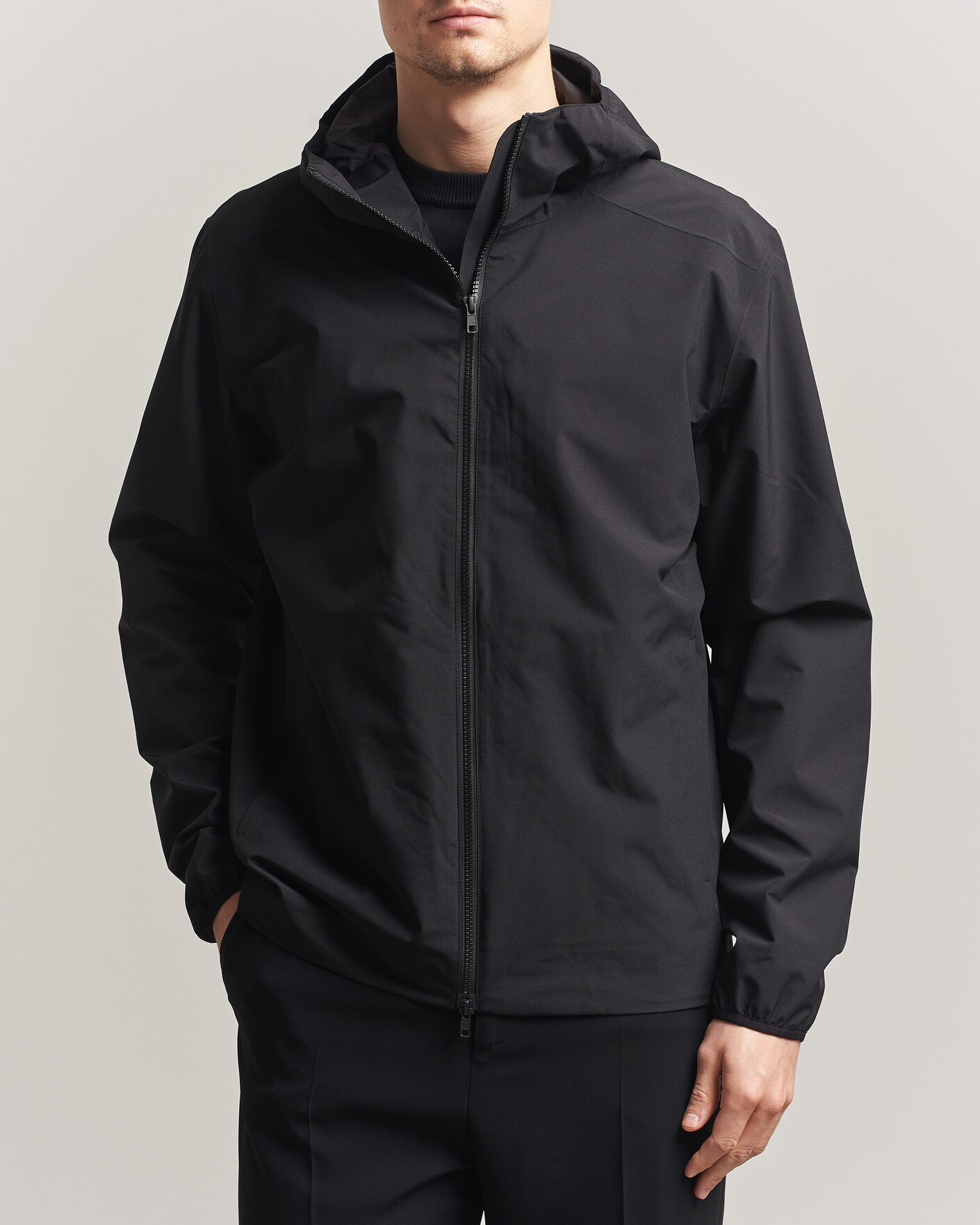 Herre | Jakker | Scandinavian Edition | Hood II Waterproof Jacket Onyx