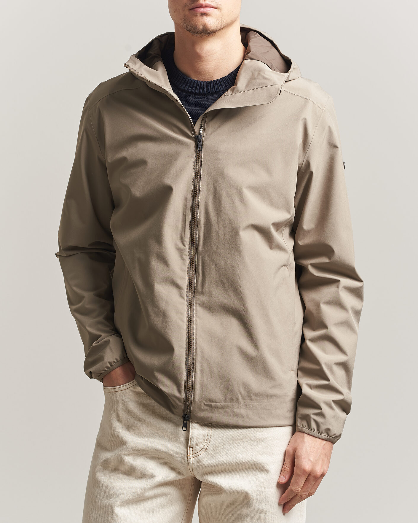 Herre | Jakker | Scandinavian Edition | Hood II Waterproof Jacket Sand