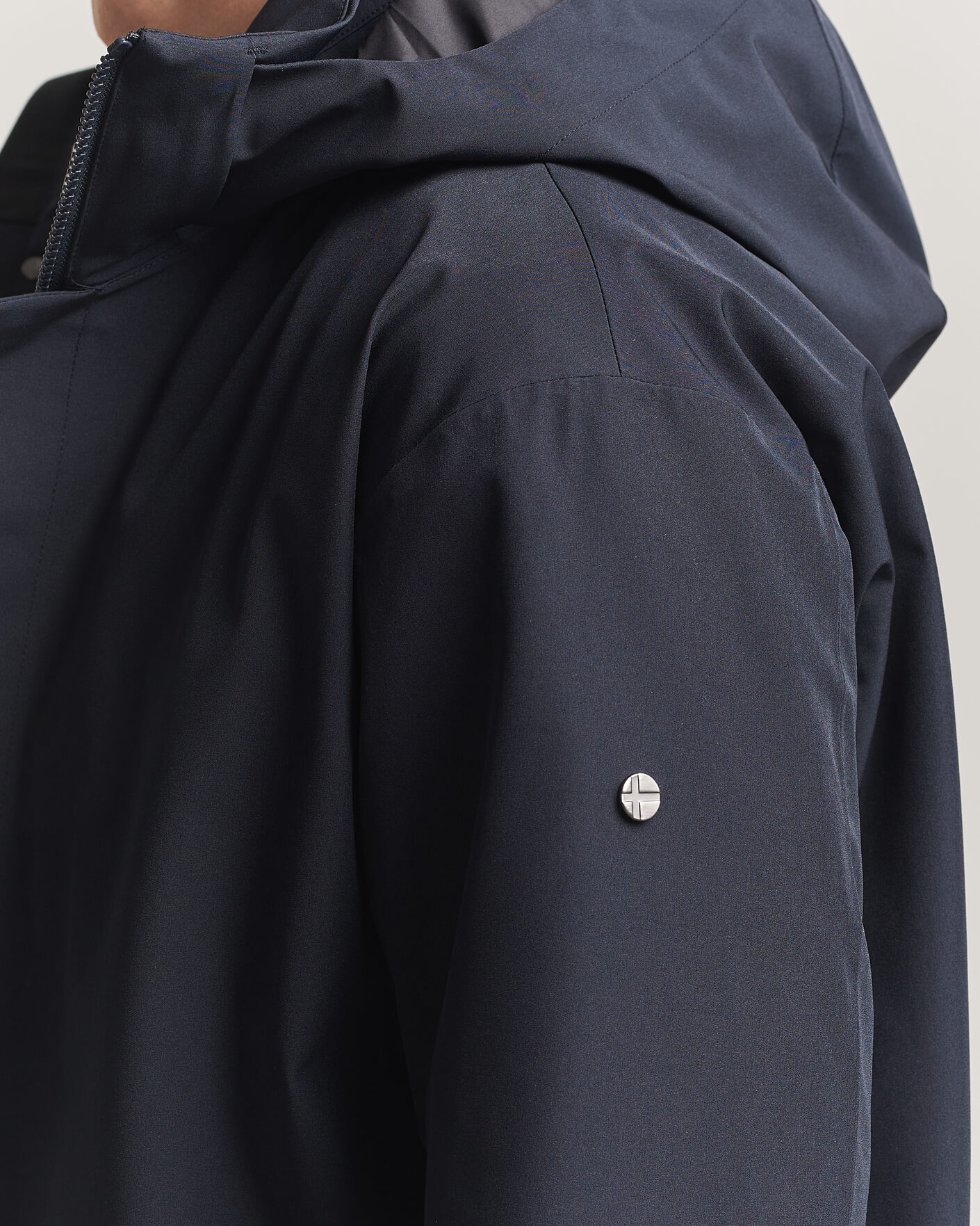 Herre | Jakker | Scandinavian Edition | Range III Mid Lenght Waterproof Coat Midnight Blue