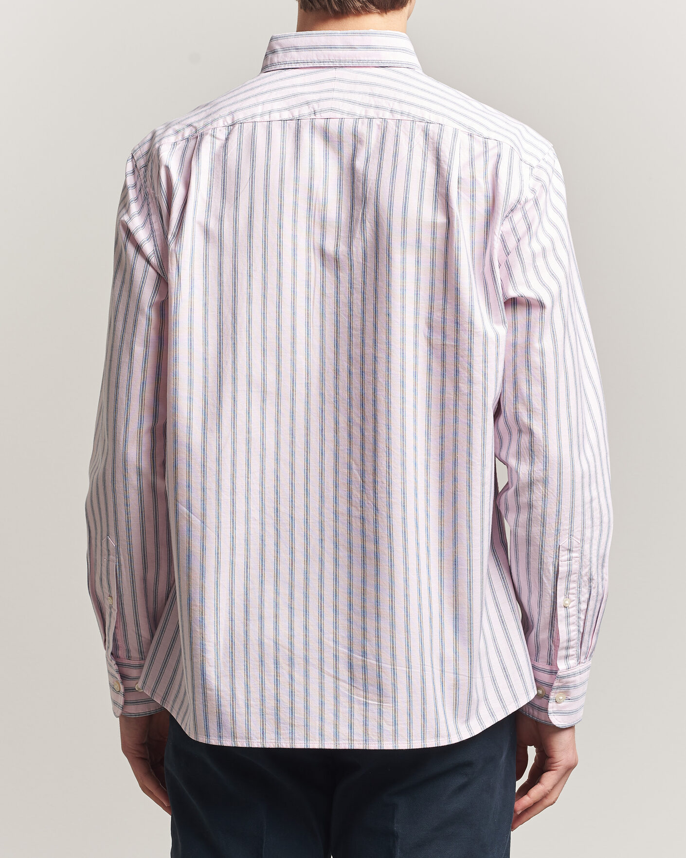 Herre | Skjorter | Charles Tyrwhitt | Button Down Stretch Oxford Shirt Light Pink
