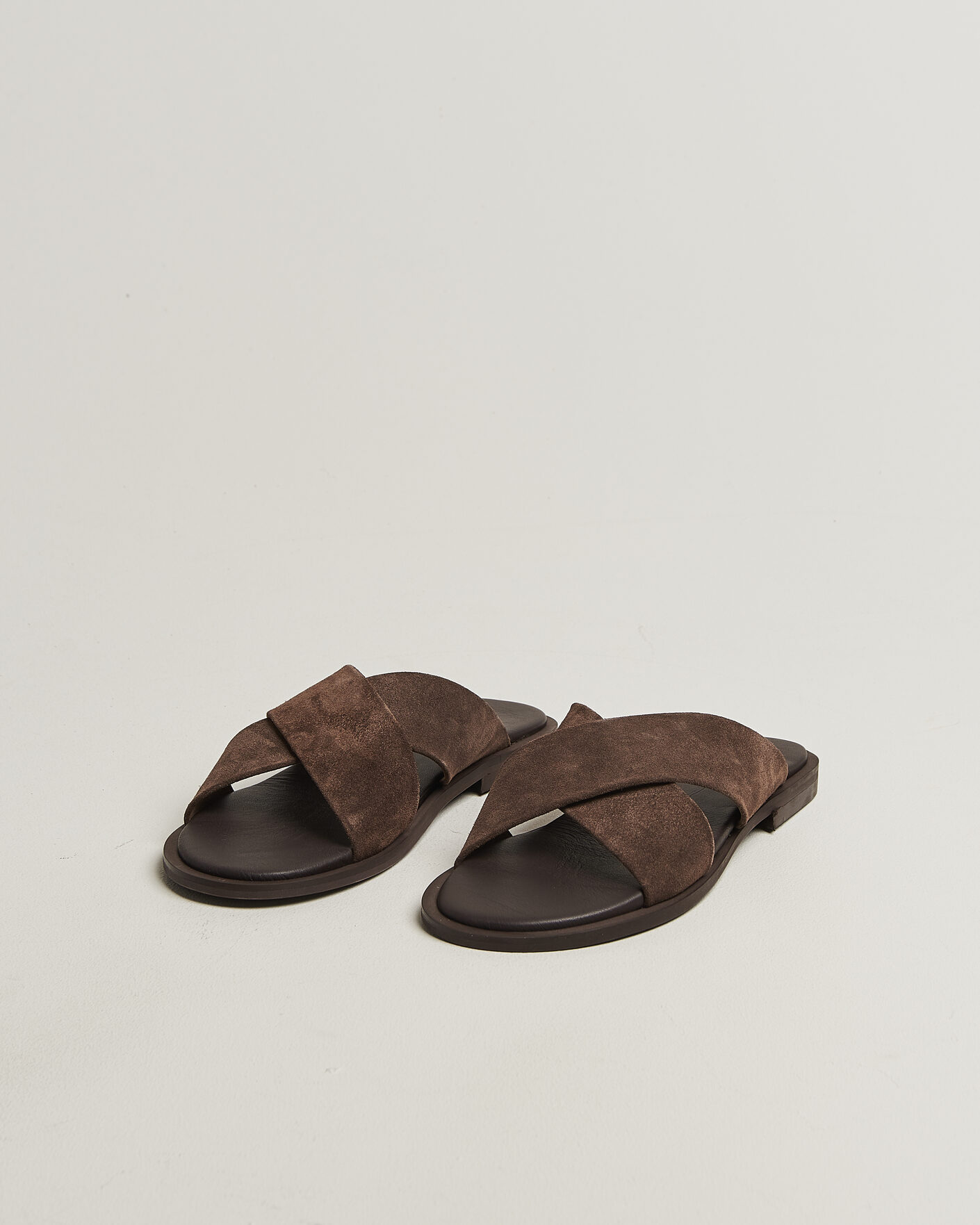 Herre | Sandaler & Hjemmesko | Thera's | Classic Sandals Dark Brown Suede