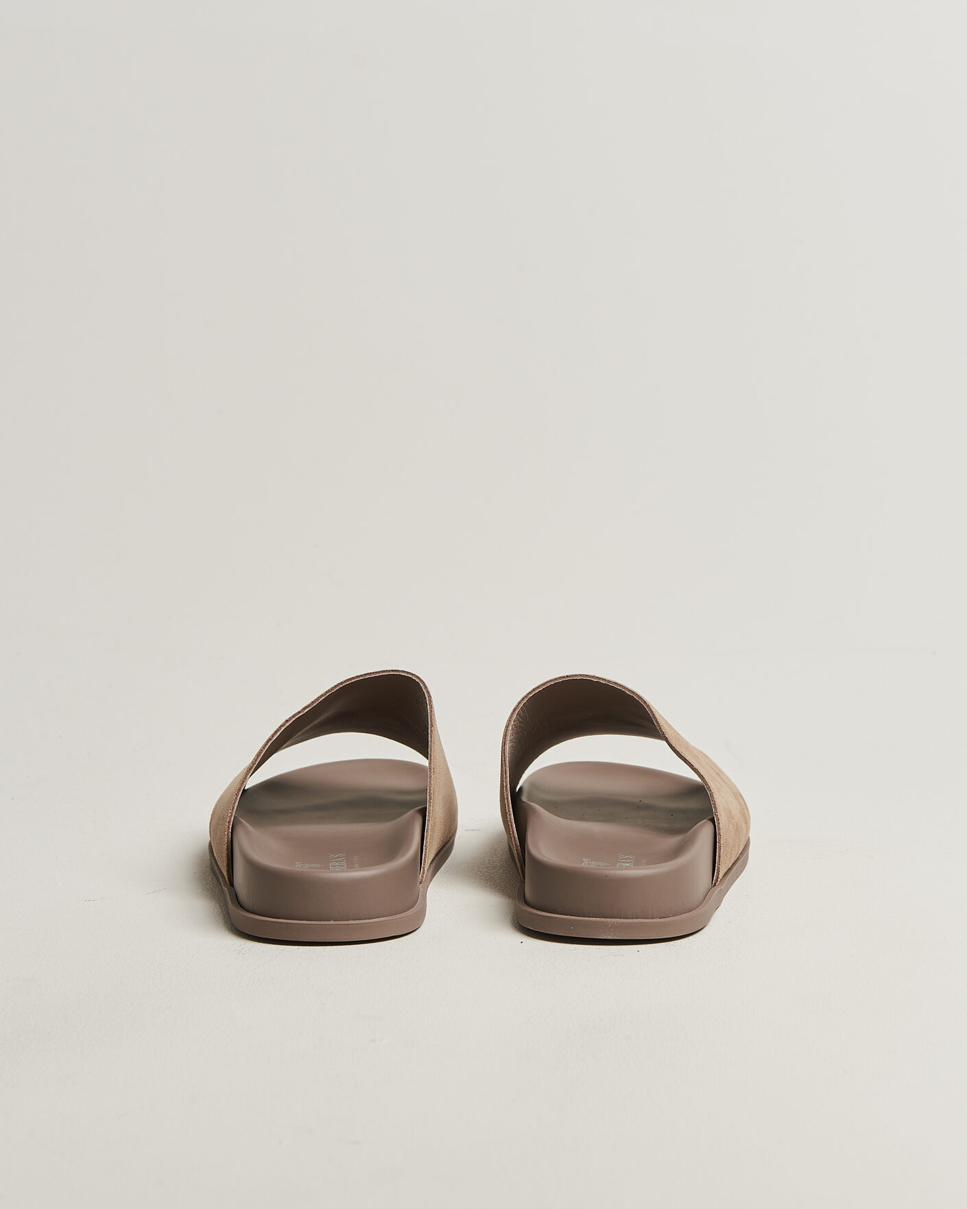 Herre | Sandaler & Hjemmesko | Thera's | Classic Slide Sandals Stone Suede
