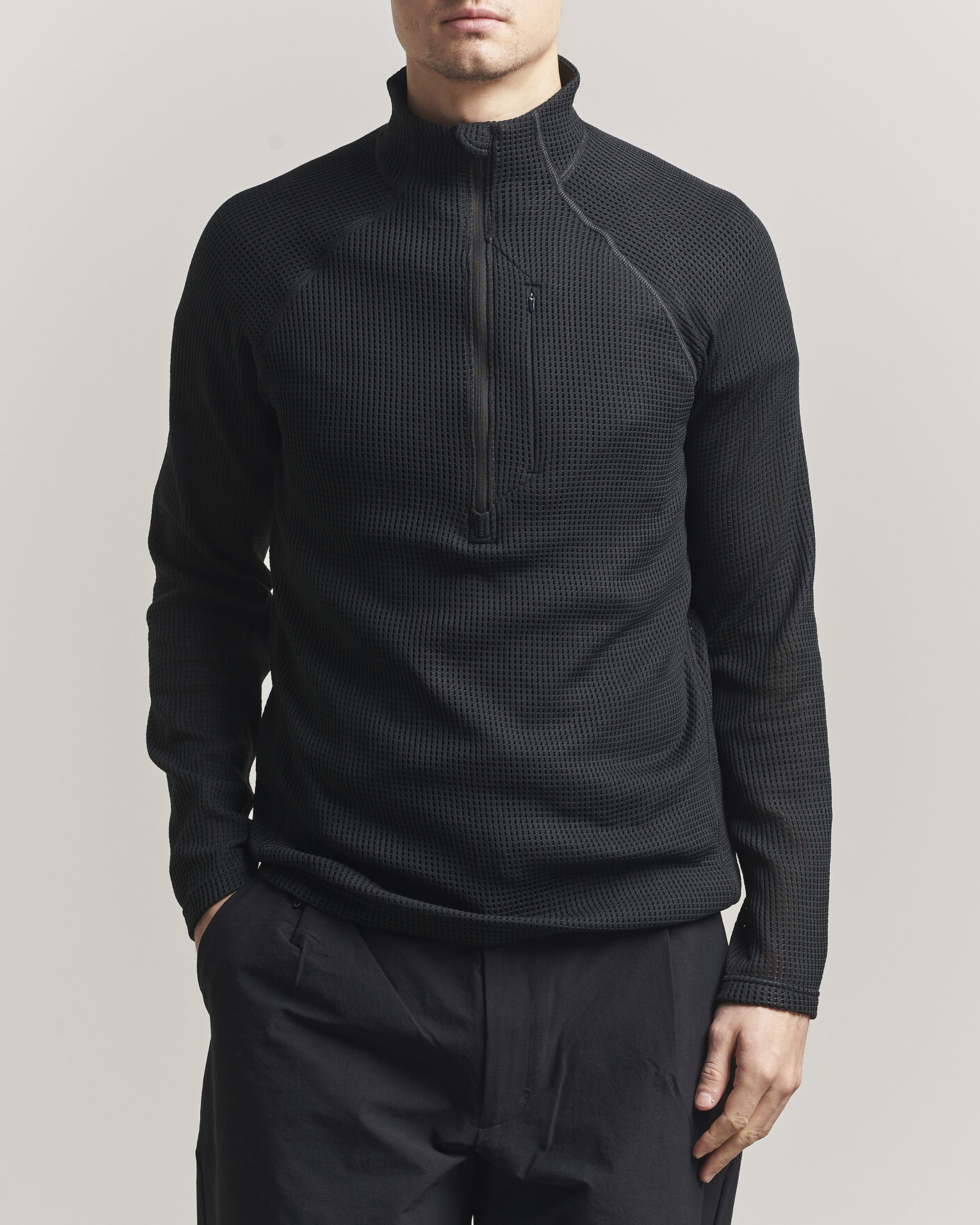Herre | Trøjer | Houdini | Pace Flow Half Zip True Black