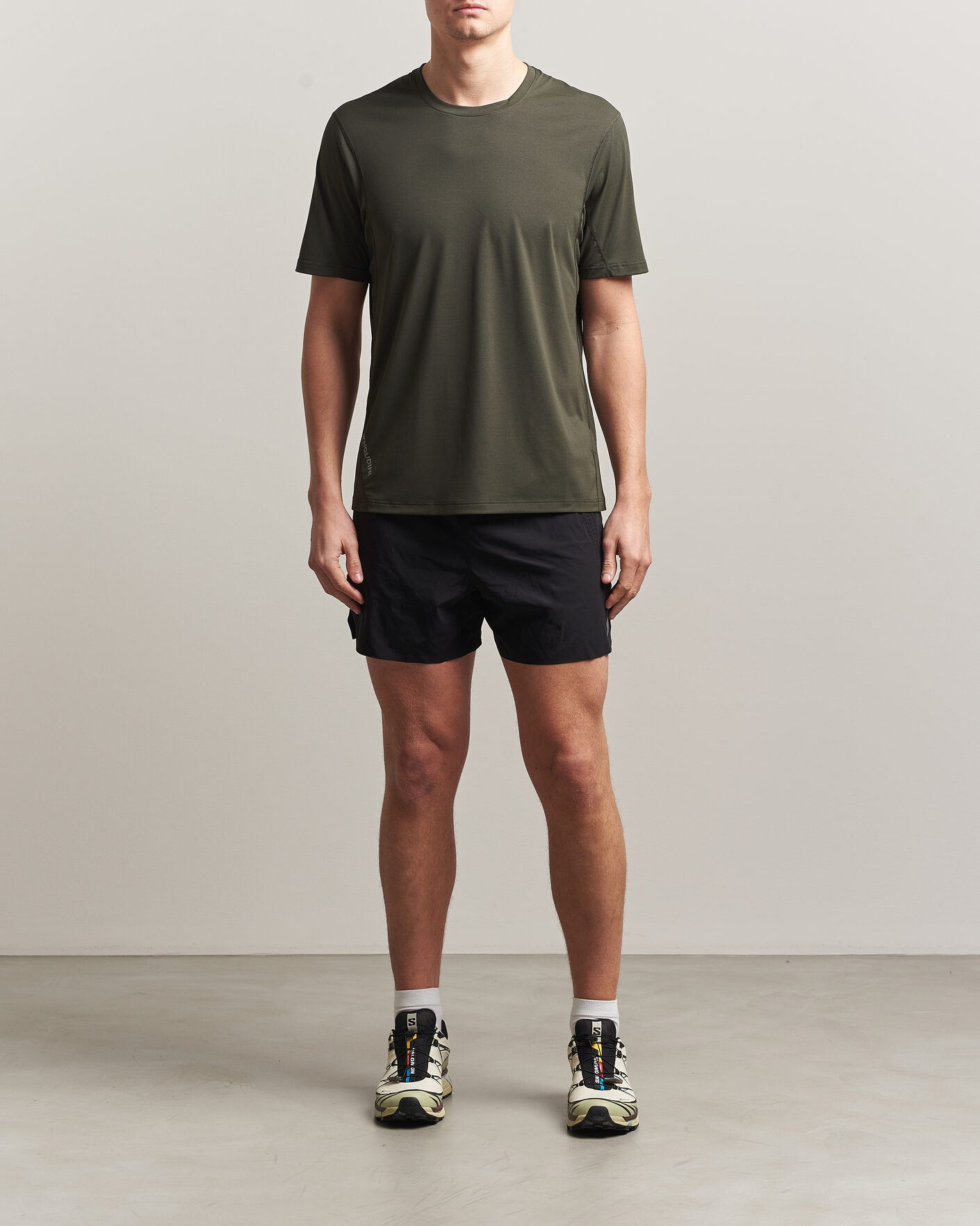 Herre | T-Shirts | Houdini | Pace Air T-Shirt Green Illusion
