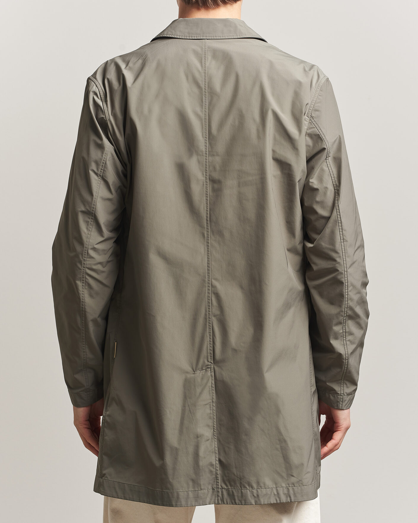 Herre | Jakker | Woolrich | Urban Nylon Water Repelent Carcoat Smokey Olive