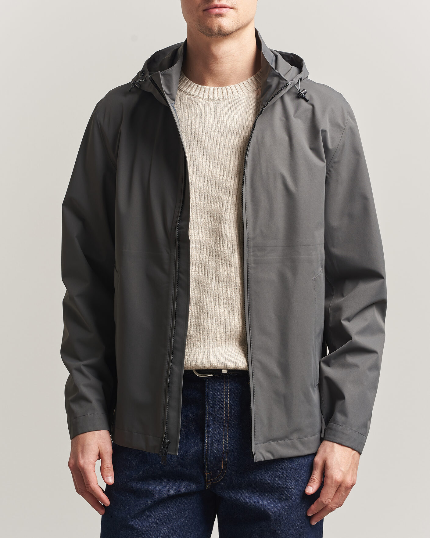 Herre | Jakker | Woolrich | Two Layer Pacific Jacket Grey Shadow
