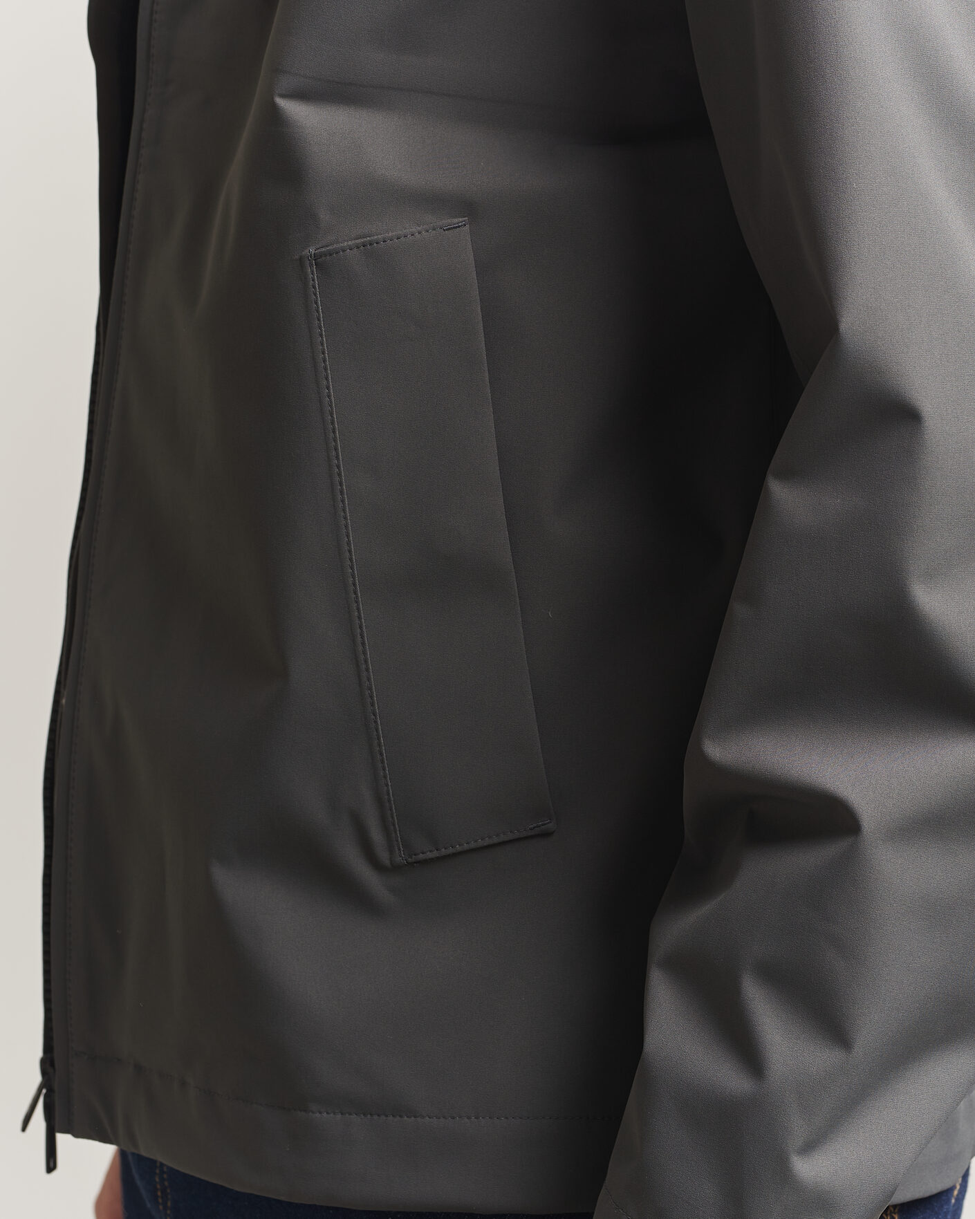 Herre | Jakker | Woolrich | Two Layer Pacific Jacket Grey Shadow