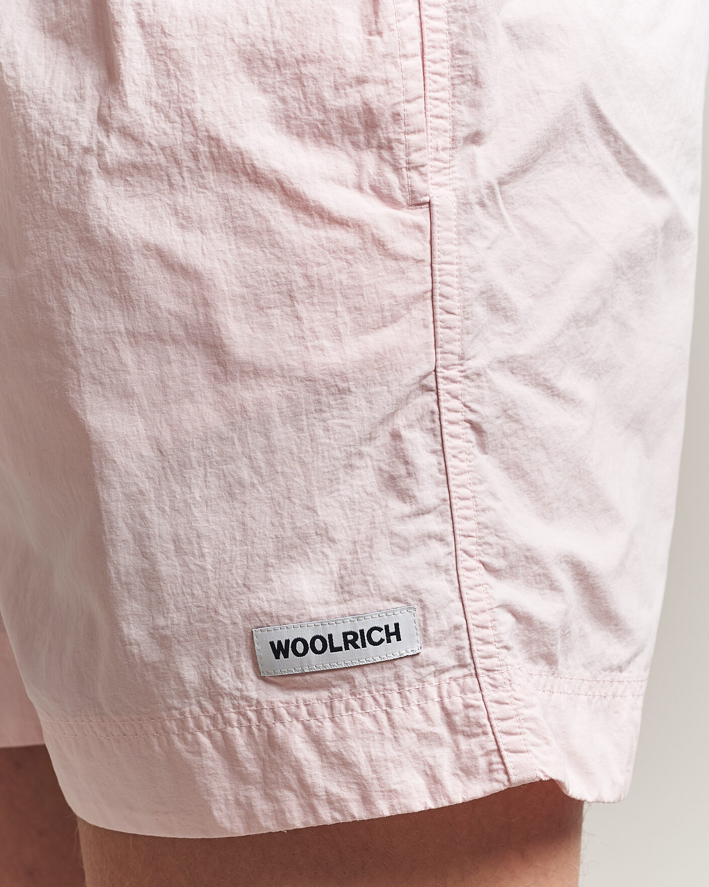 Herre | Badebukser | Woolrich | Solid Garment Dyed Swimshorts Pale Lilac