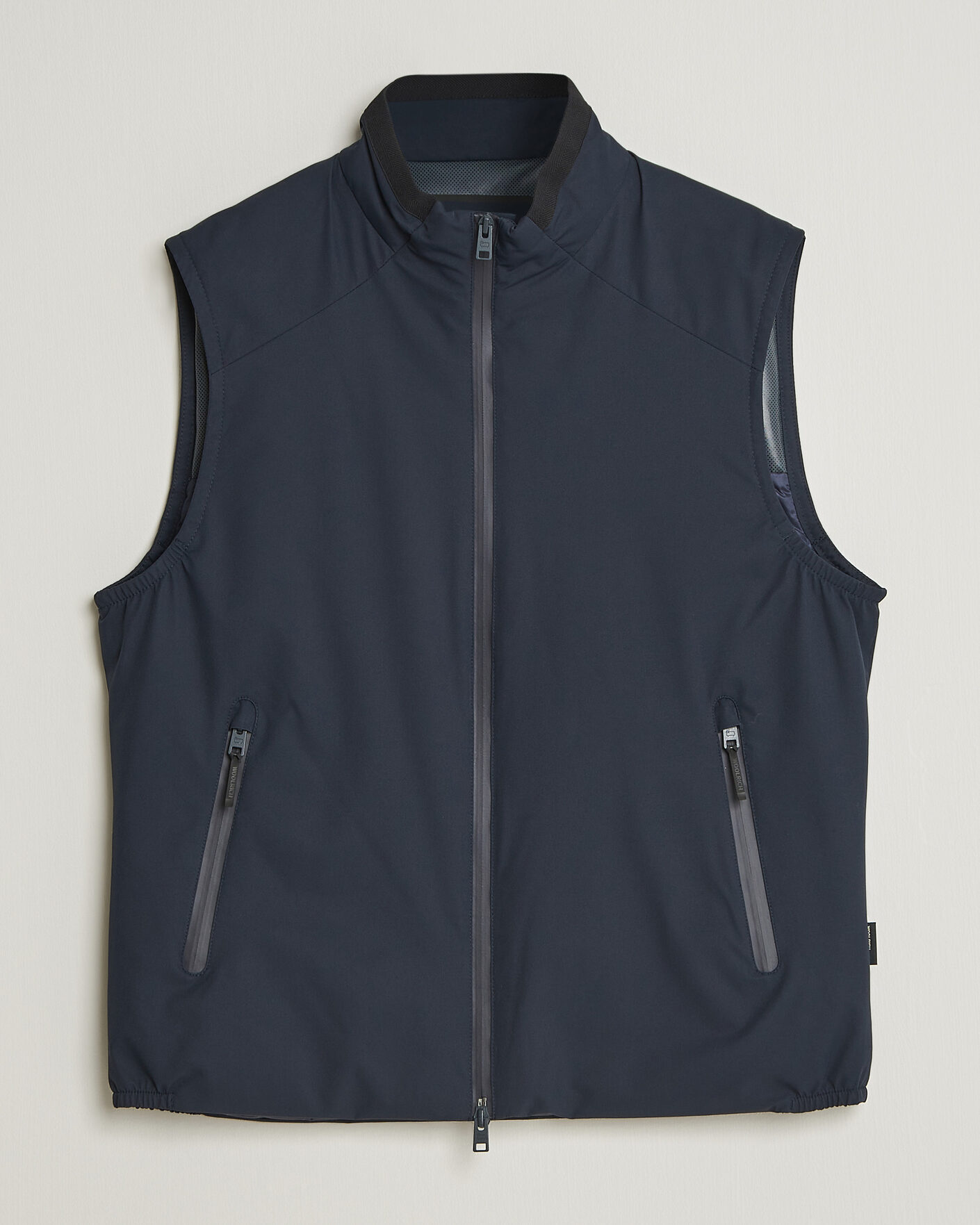 Herre | Veste | Woolrich | Two Layer Sailing Vest Melton Blue