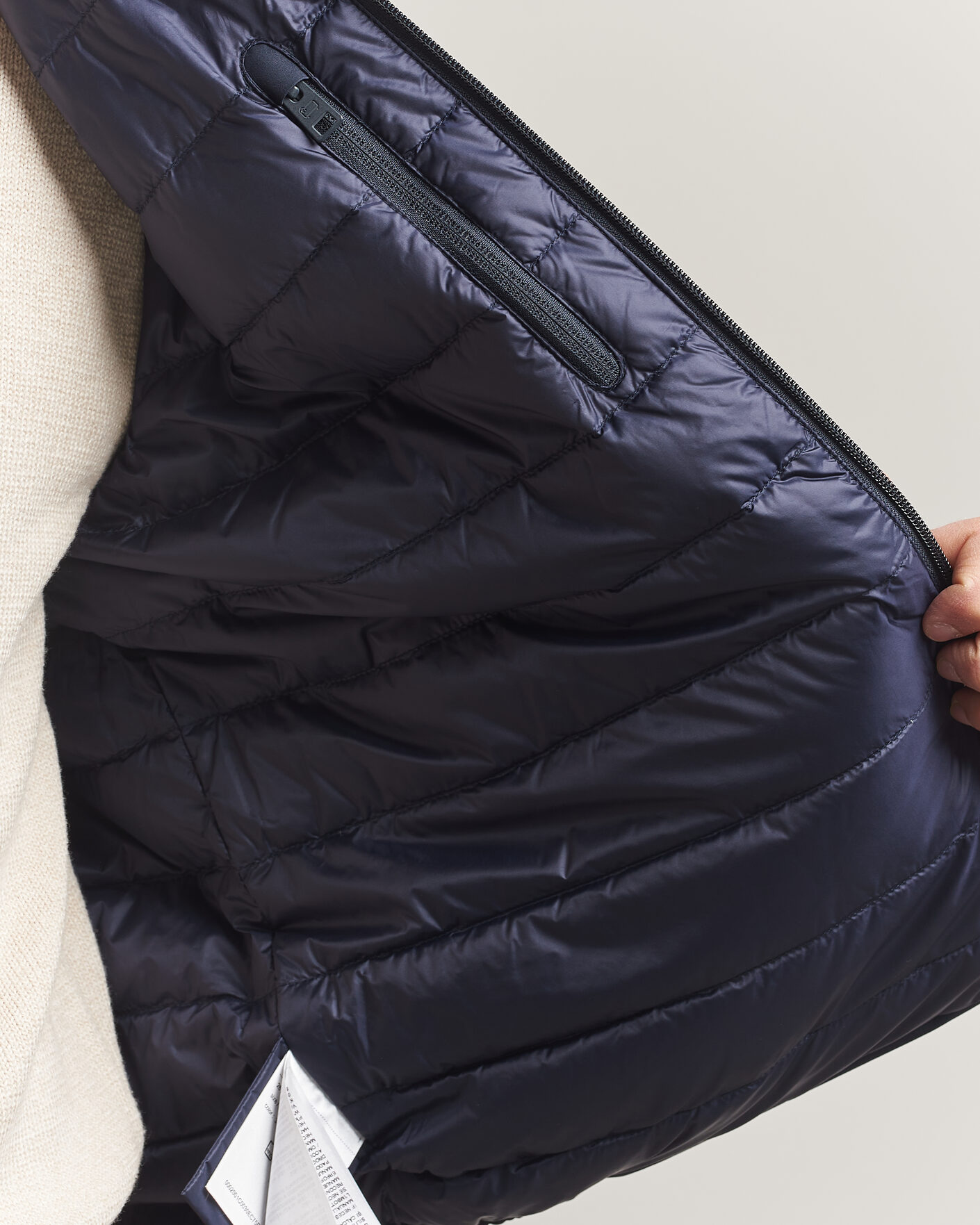 Herre | Jakker | Woolrich | Two Layer Sailing Vest Melton Blue