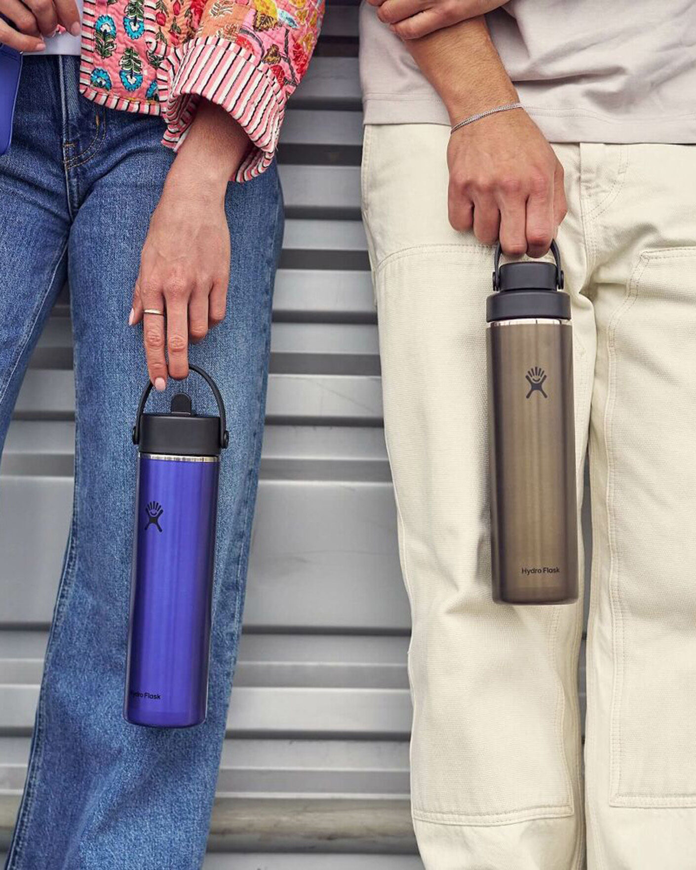 Herre | Outdoor living | Hydro Flask | Lightweight Flex Straw 24oz Bottle Obsidian