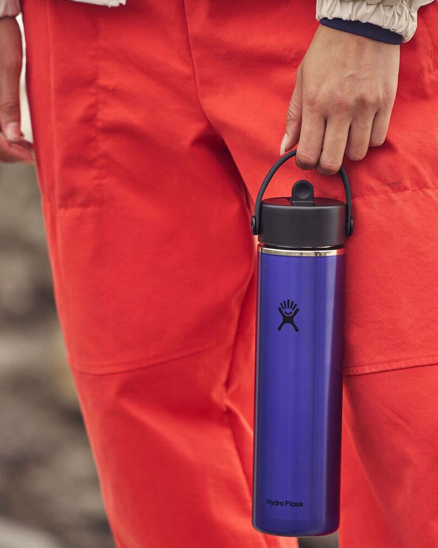 Herre | Outdoor living | Hydro Flask | Lightweight Flex Straw 24oz Bottle Sapphire Blue