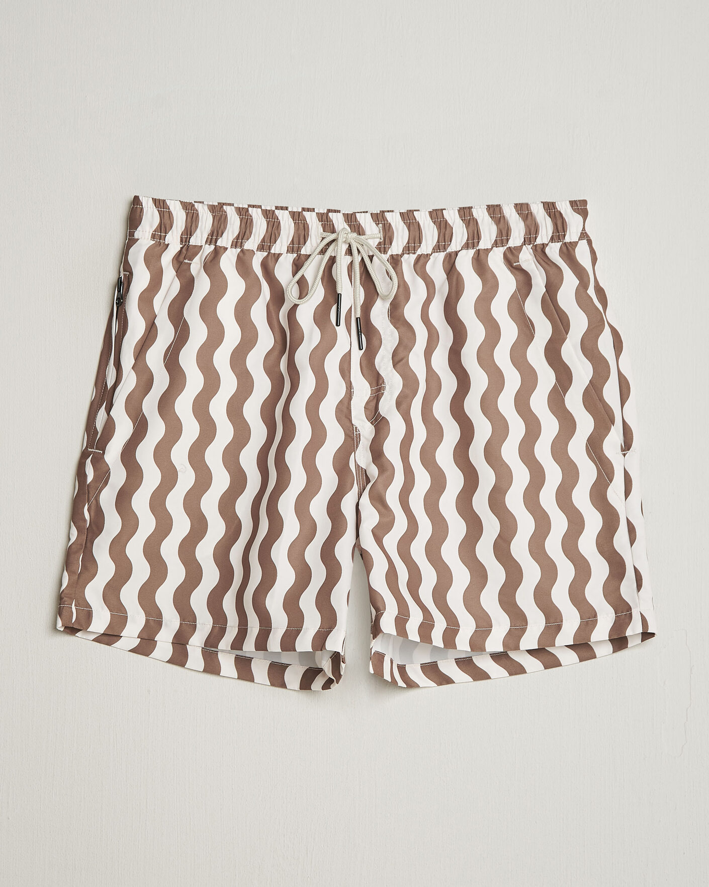 Herre | Badebukser | OAS | Printed Swimshorts Fine Waver