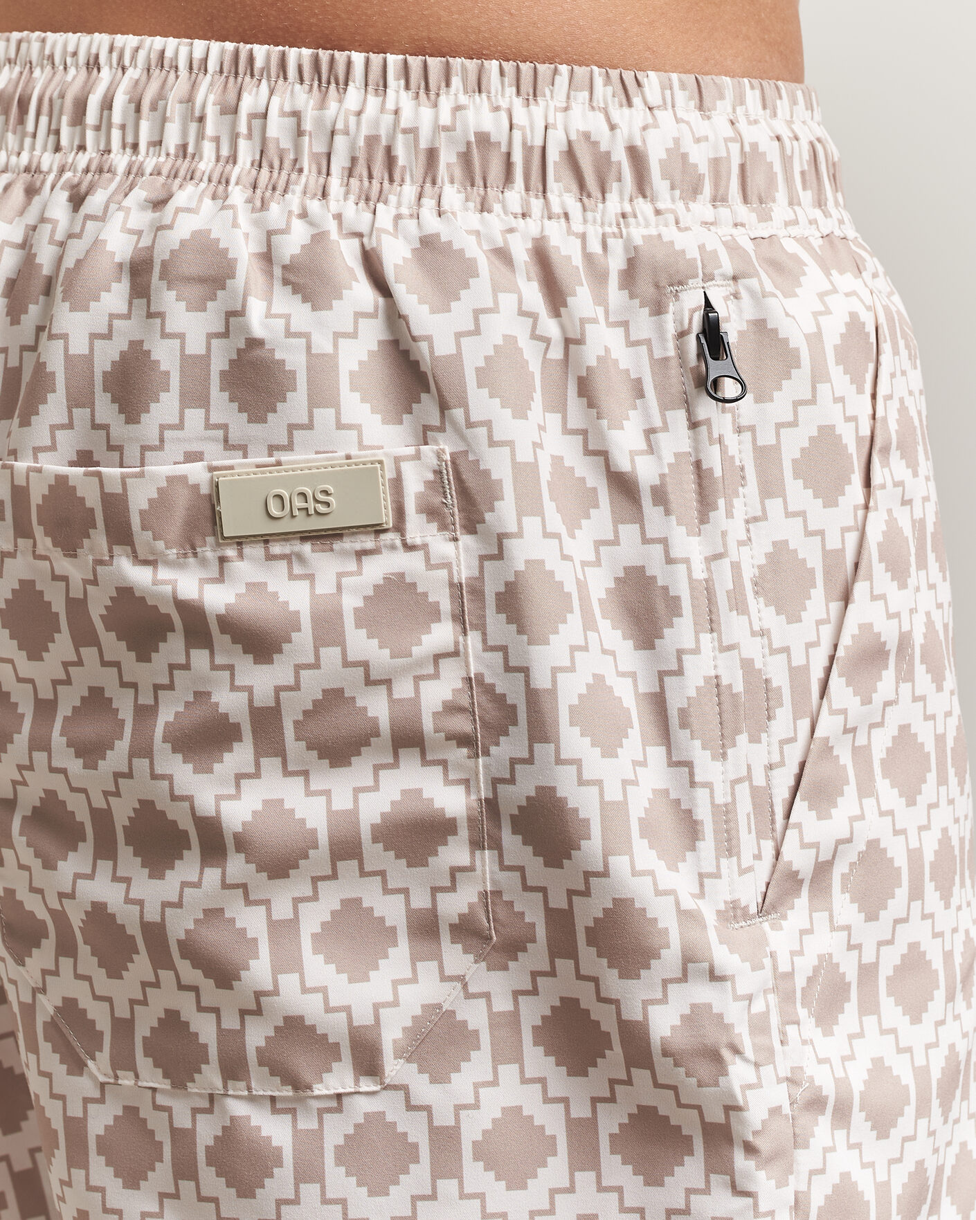 Herre | Badebukser | OAS | Printed Swimshorts Dune Mitu