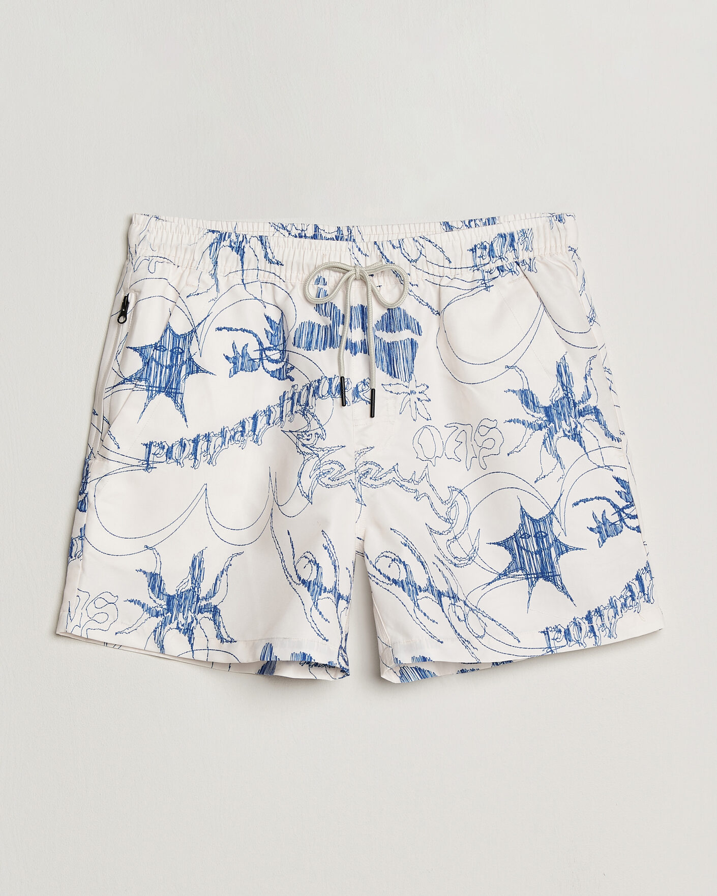 Herre | Badebukser | OAS | Printed Swimshorts Romantique