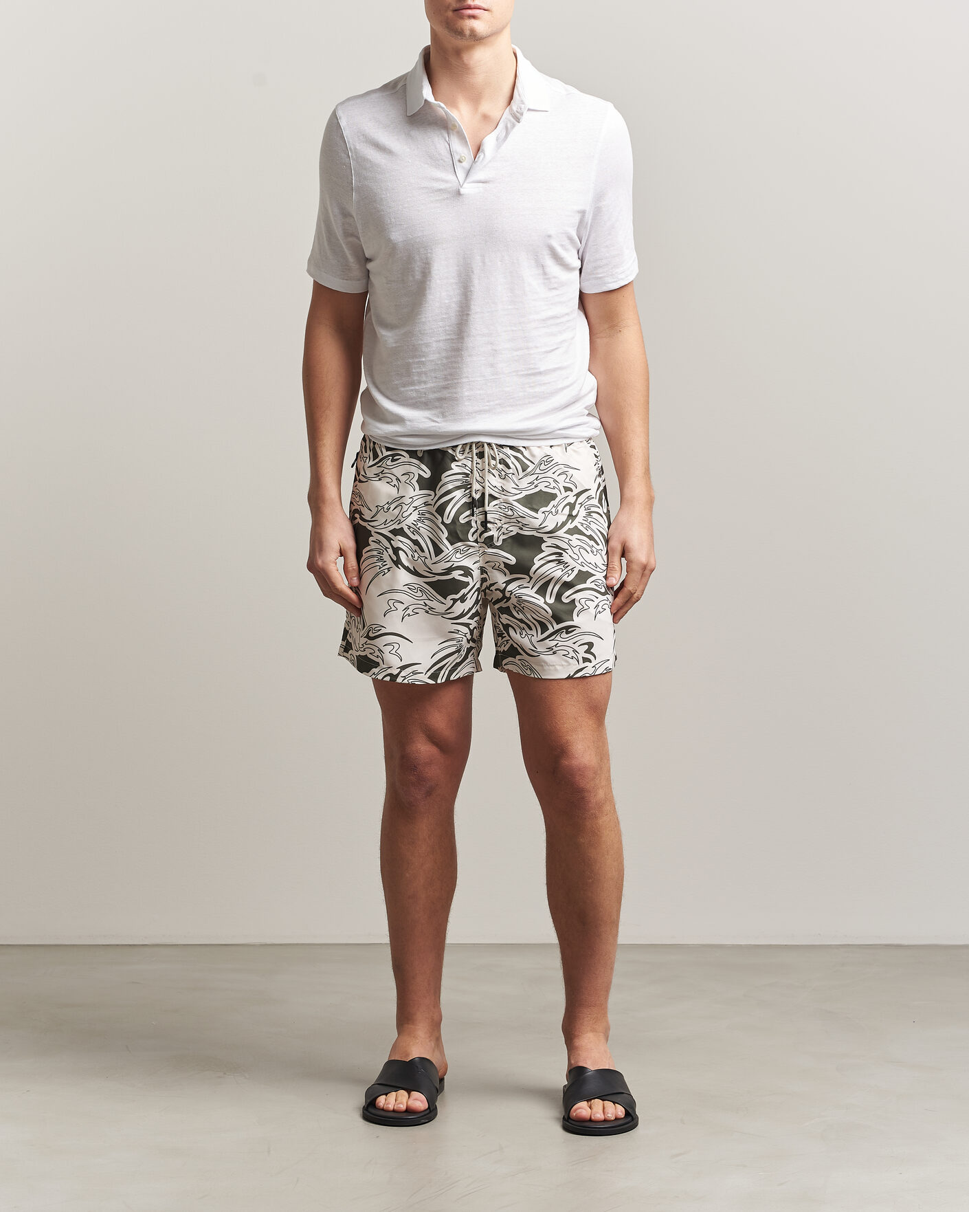 Herre | Badebukser | OAS | Printed Swimshorts Rogue