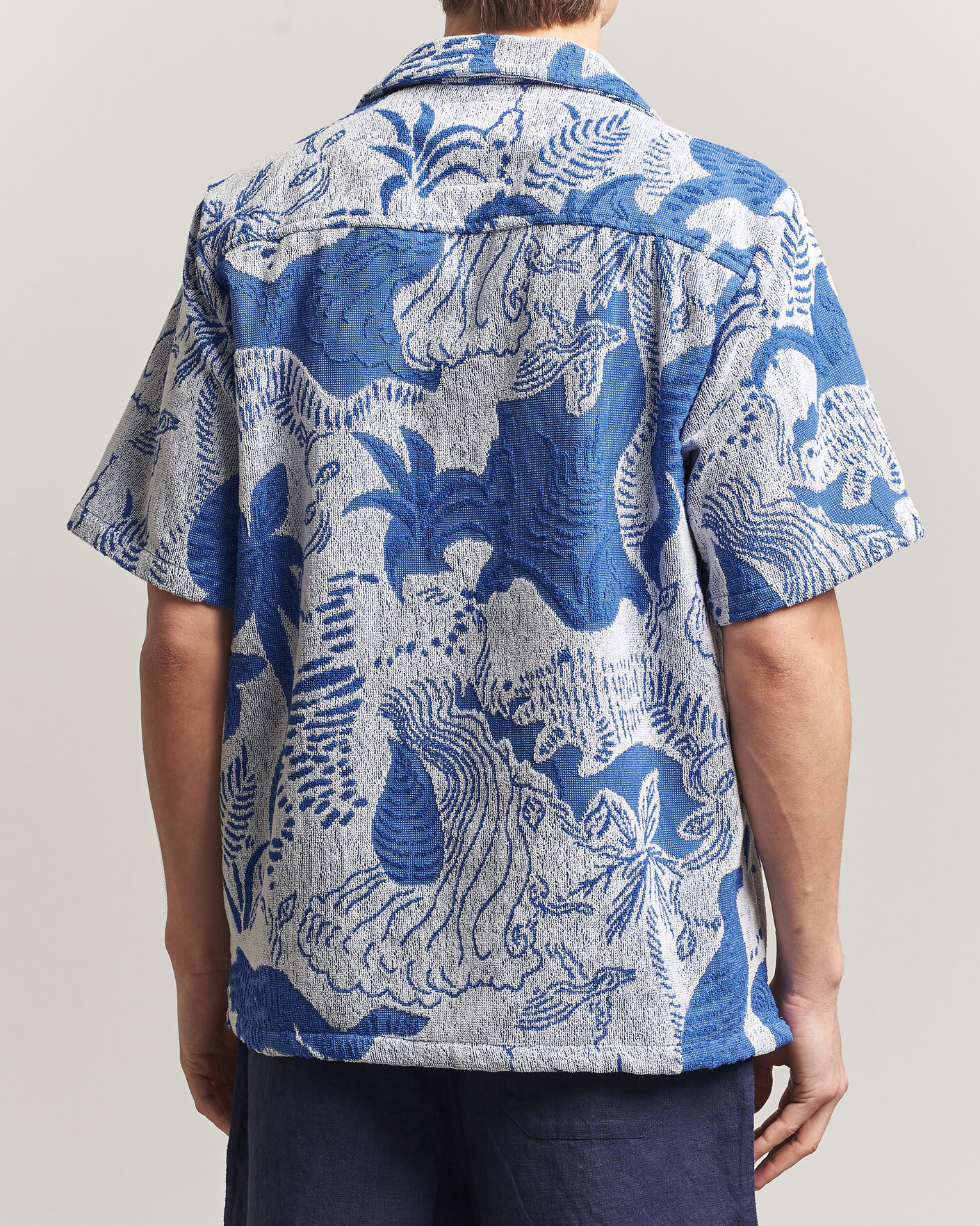 Herre | Skjorter | OAS | Cuba Short Sleeve Shirt Mystea