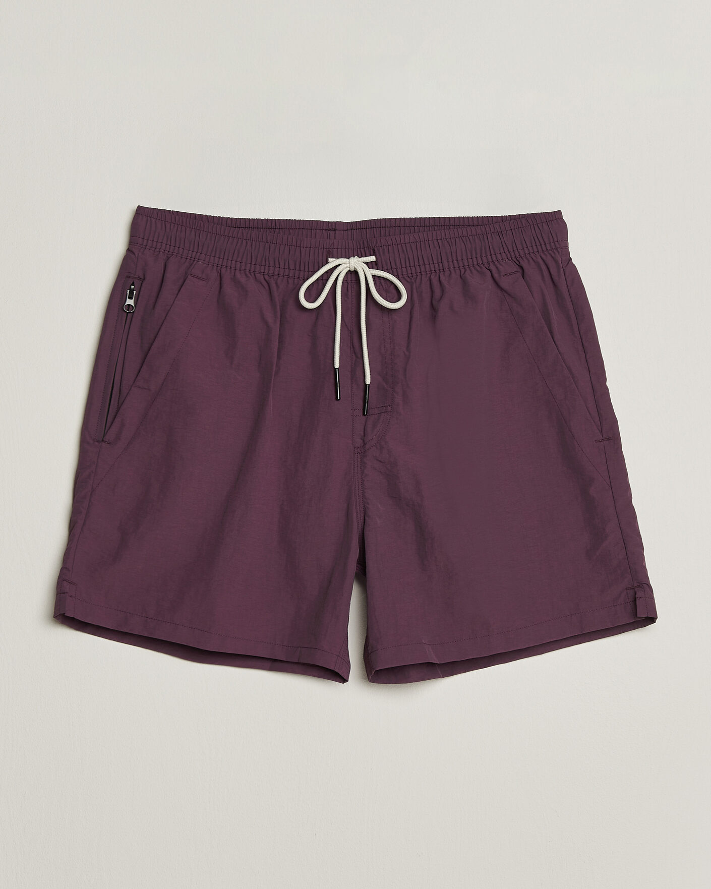Herre | Badebukser | OAS | Plain Swimshorts Plum