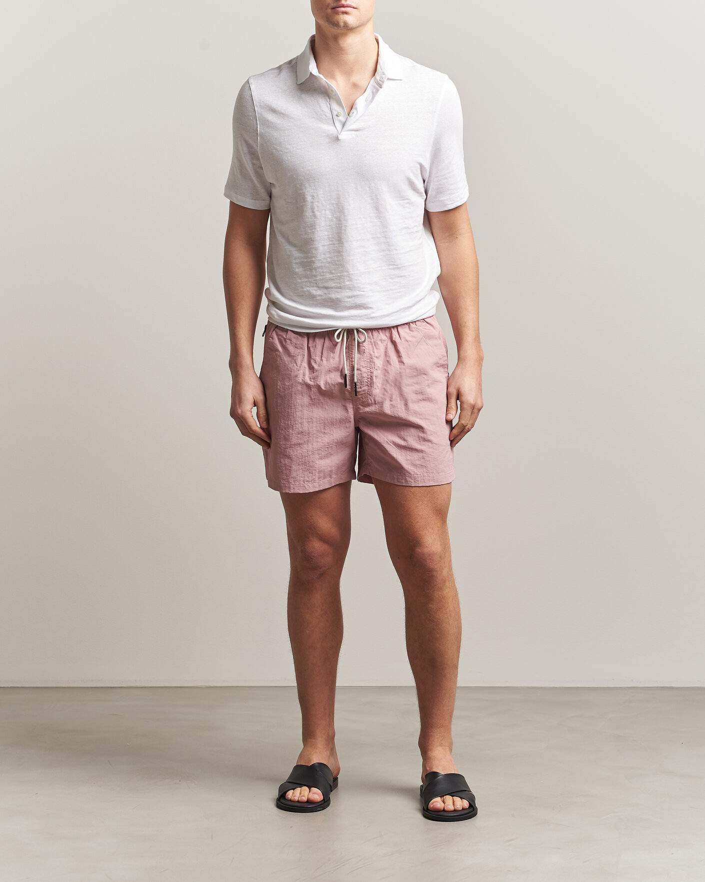 Herre | Badebukser | OAS | Plain Swimshorts Blush
