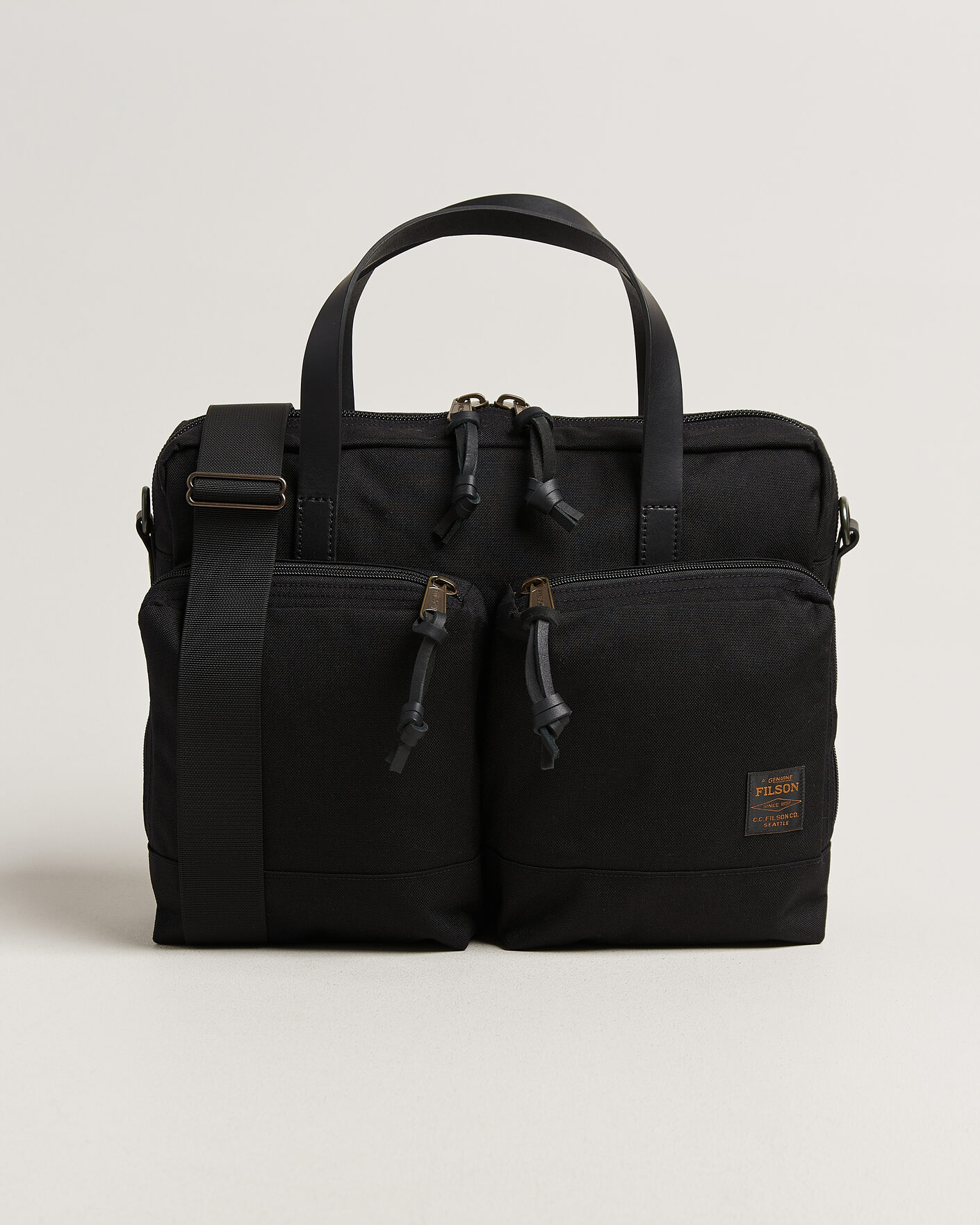 Herre | Tasker | Filson | Dryden Cordura Nylon Briefcase Black