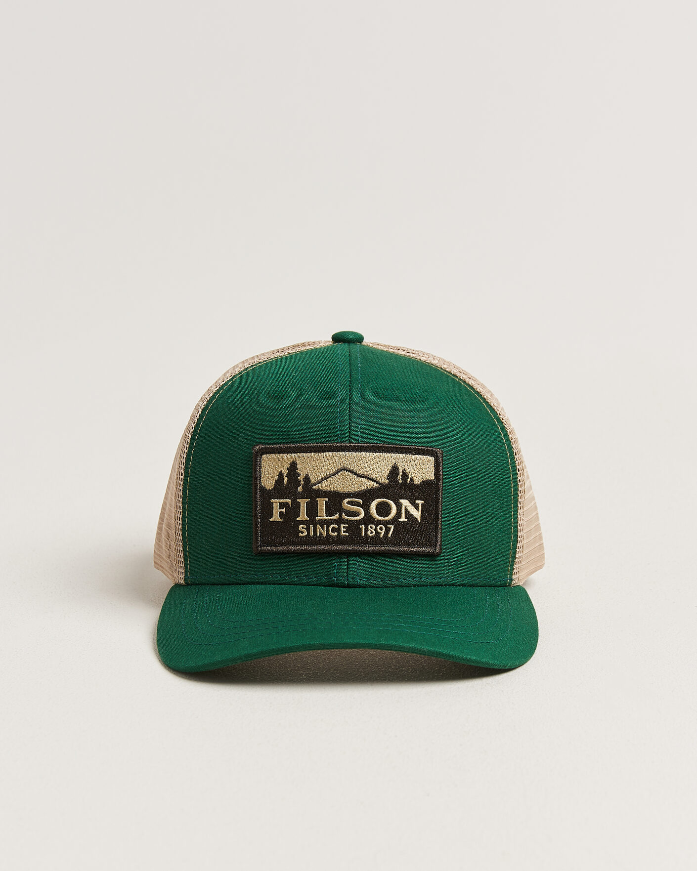 Herre | Hatte & kasketter | Filson | Scenic Logger Mesh Cap Pine/Brown