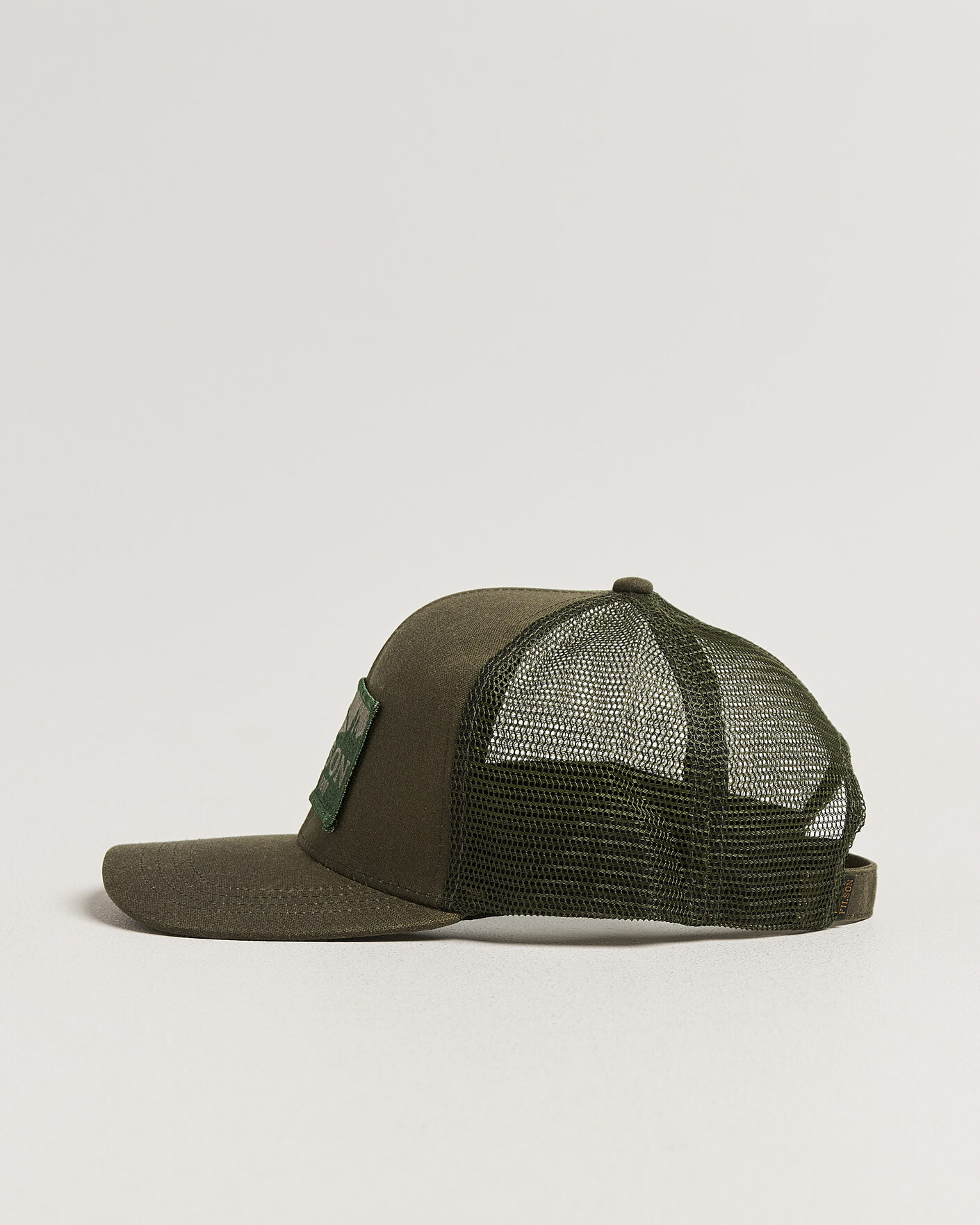 Herre | Hatte & kasketter | Filson | Scenic Waxed Logger Mesh Cap Otter Green