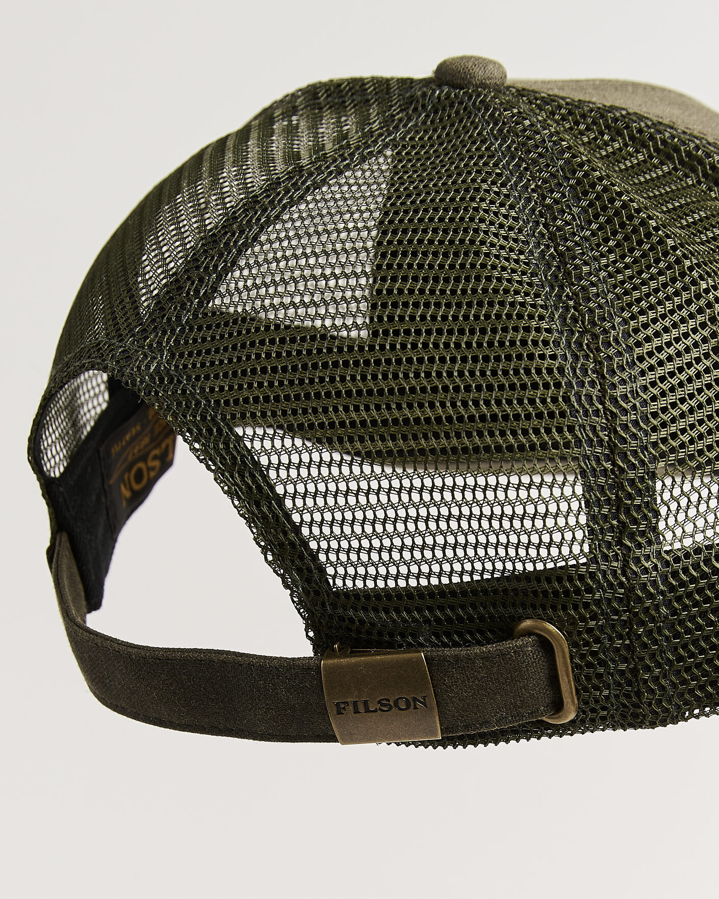 Herre | Hatte & kasketter | Filson | Scenic Waxed Logger Mesh Cap Otter Green