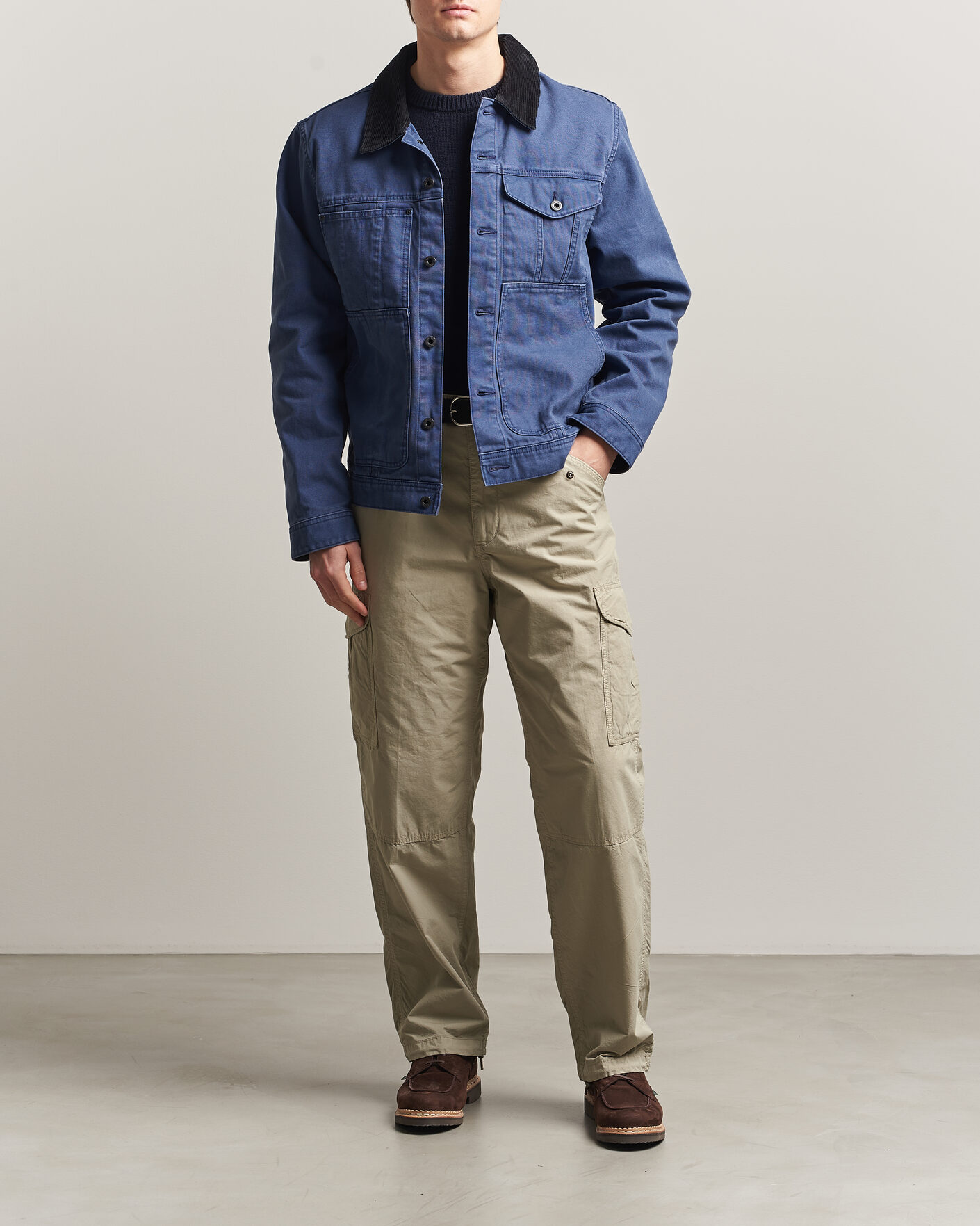 Herre | Bukser | Filson | Tropical Poplin Cargo Pants Dried Sage
